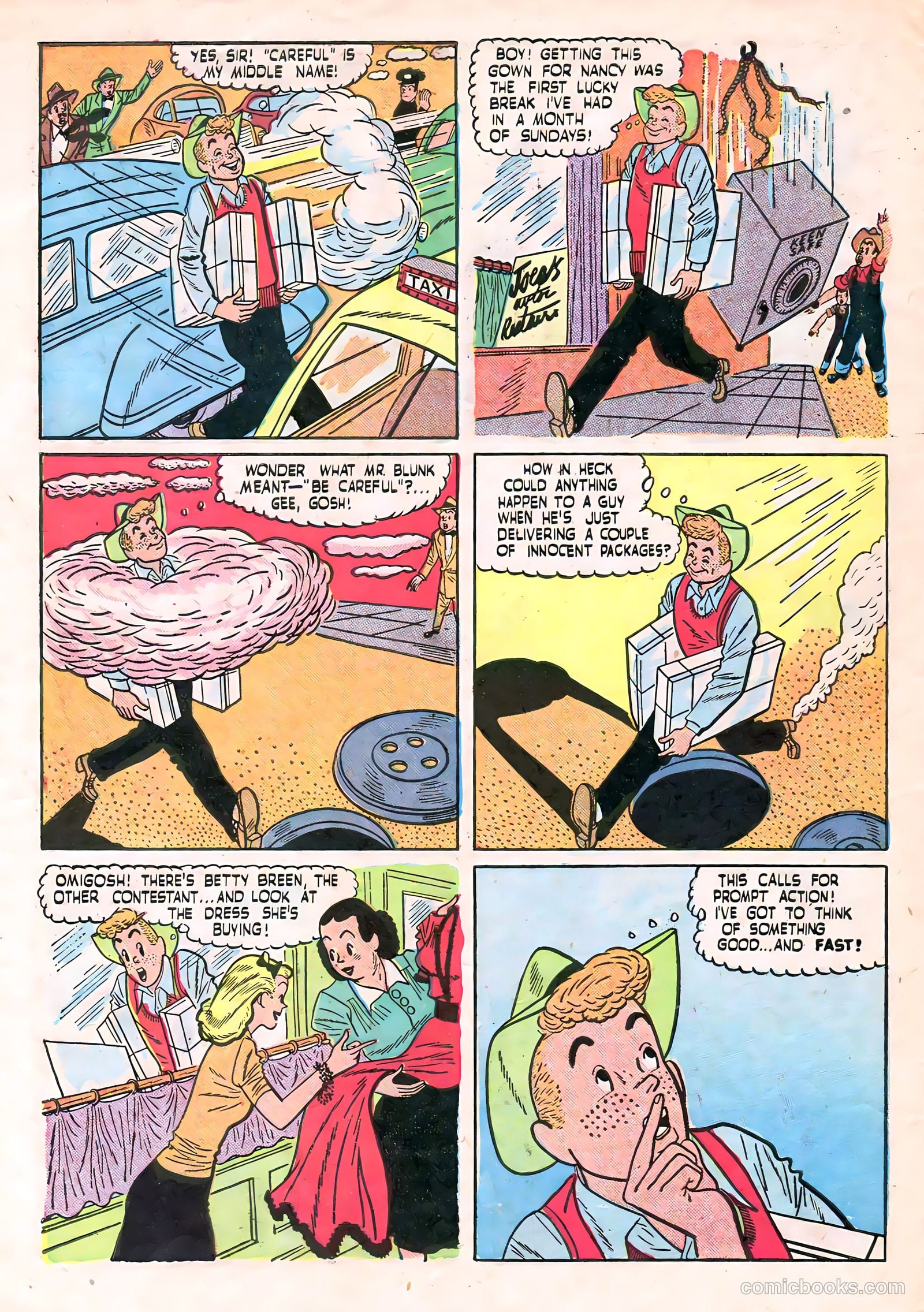 Calling All Boys #17 (1948) — page 30 of 36