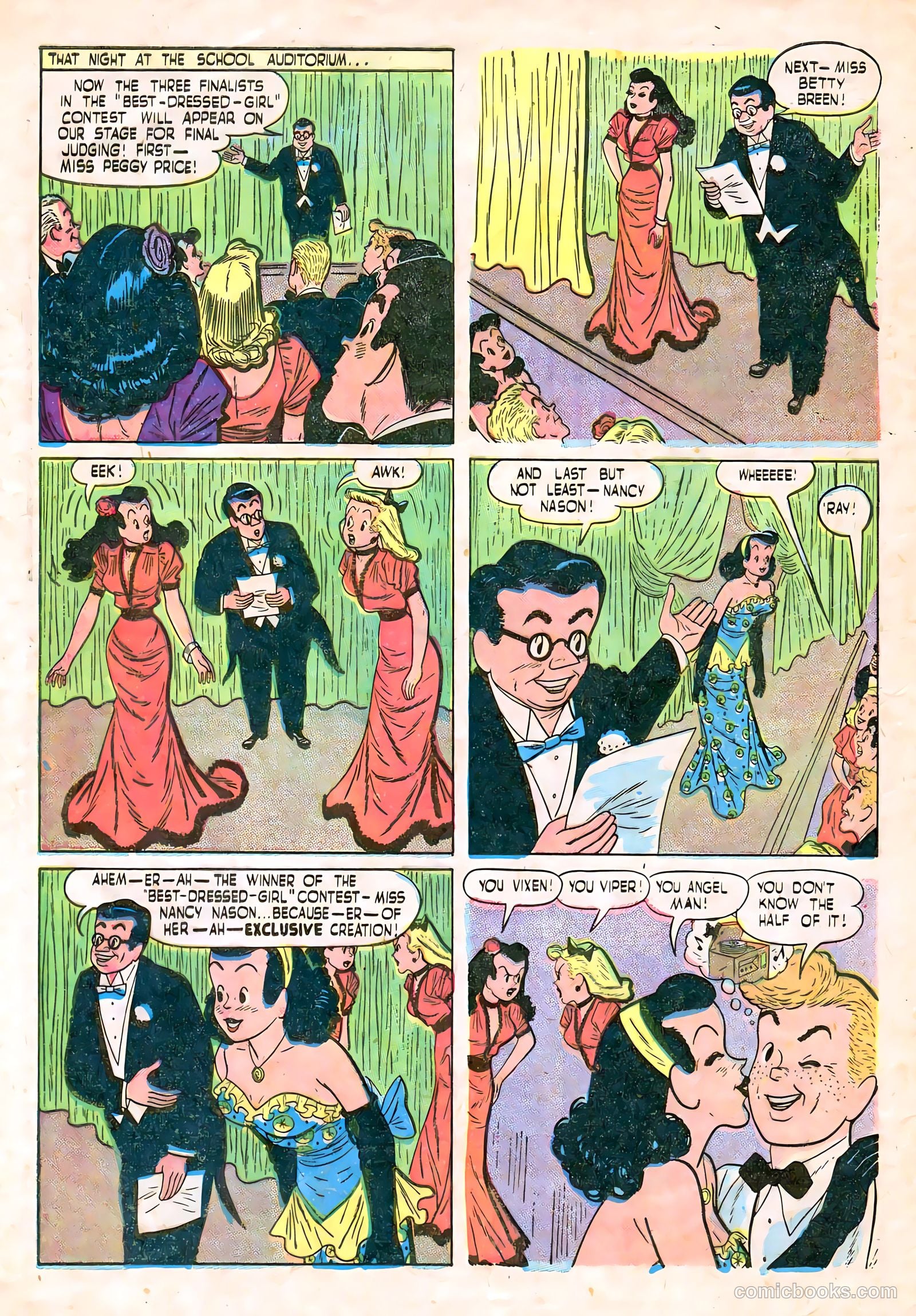 Calling All Boys #17 (1948) — page 32 of 36