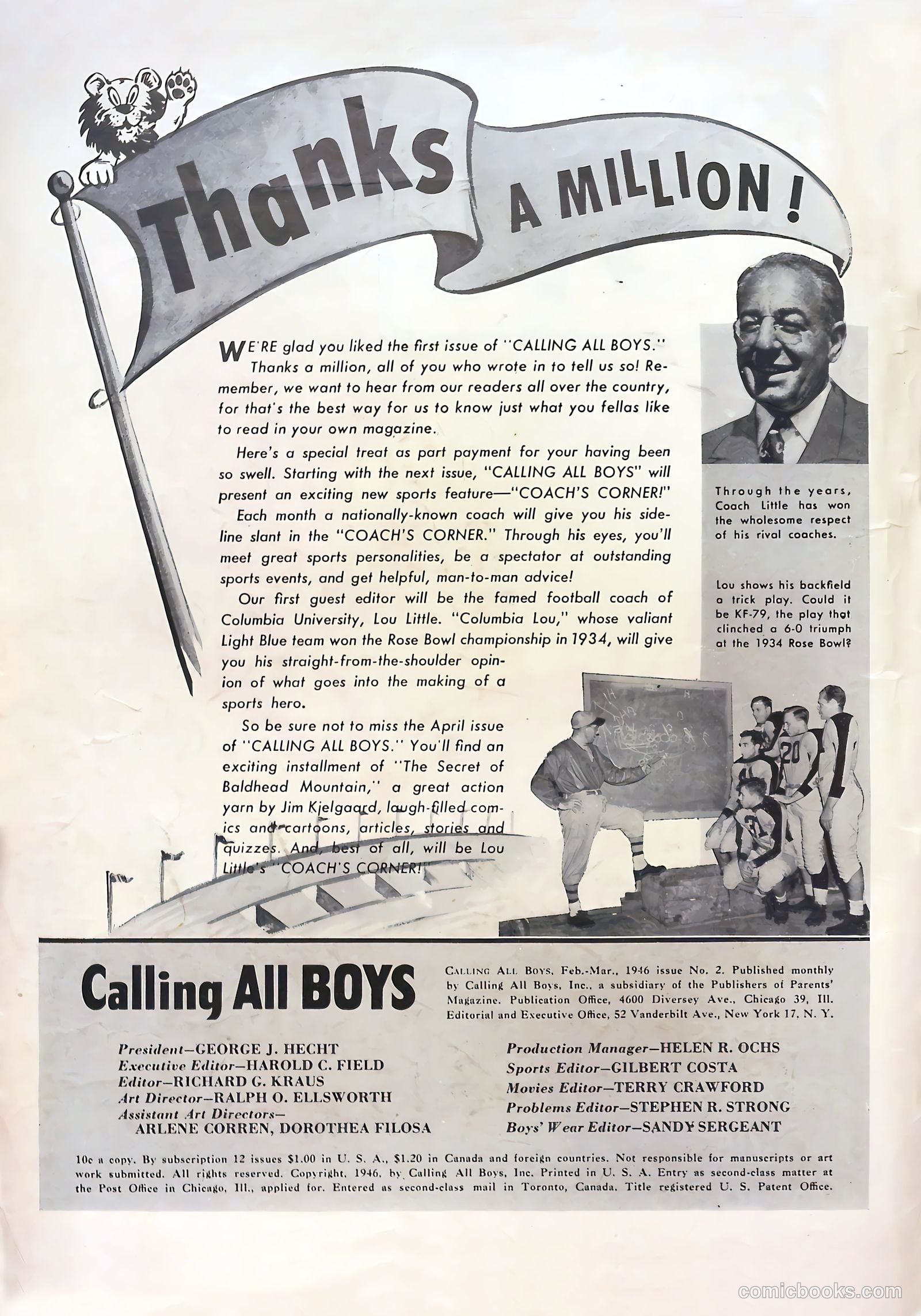 Calling All Boys #2 (1946) — page 2 of 60