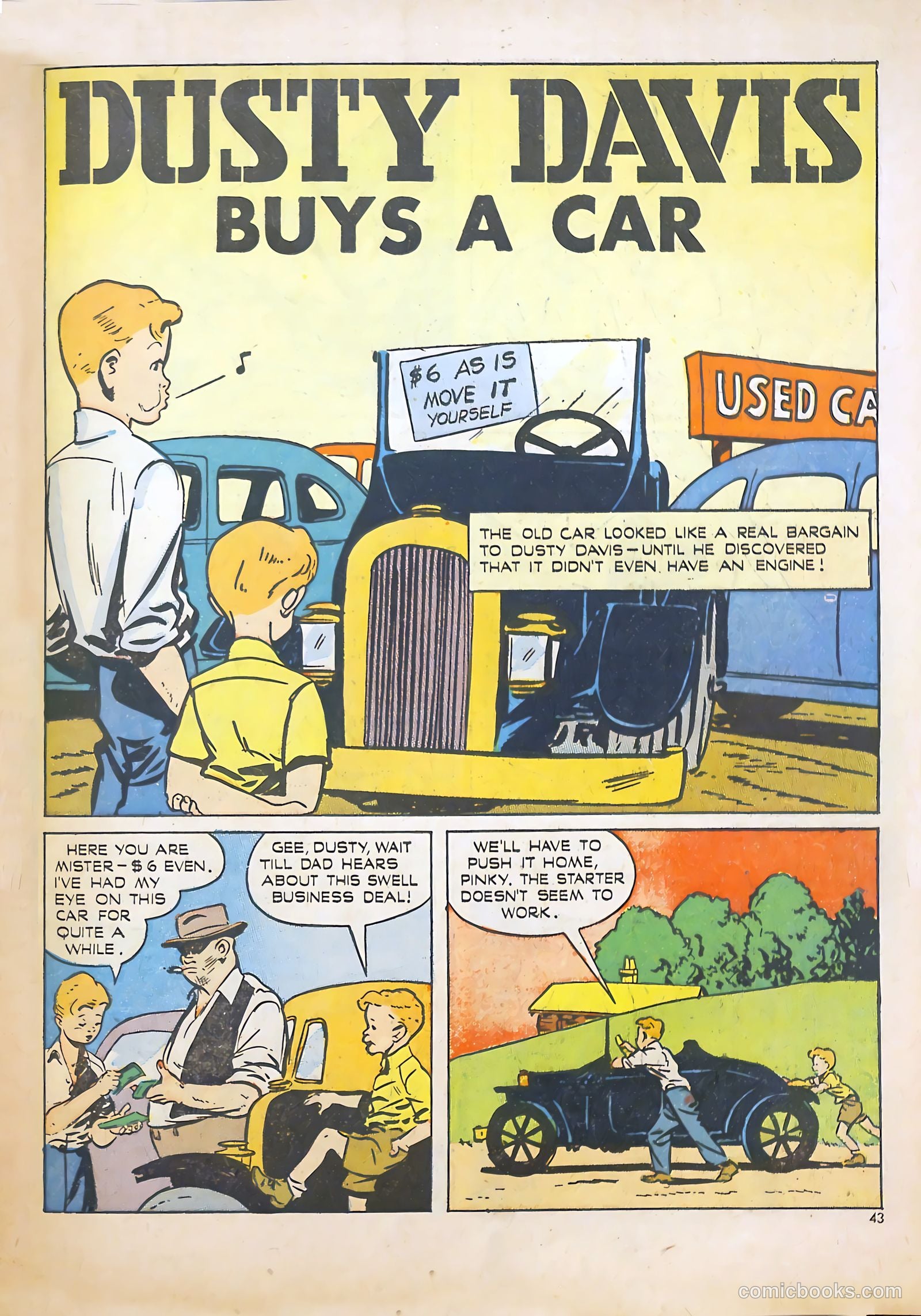 Calling All Boys #2 (1946) — page 43 of 60