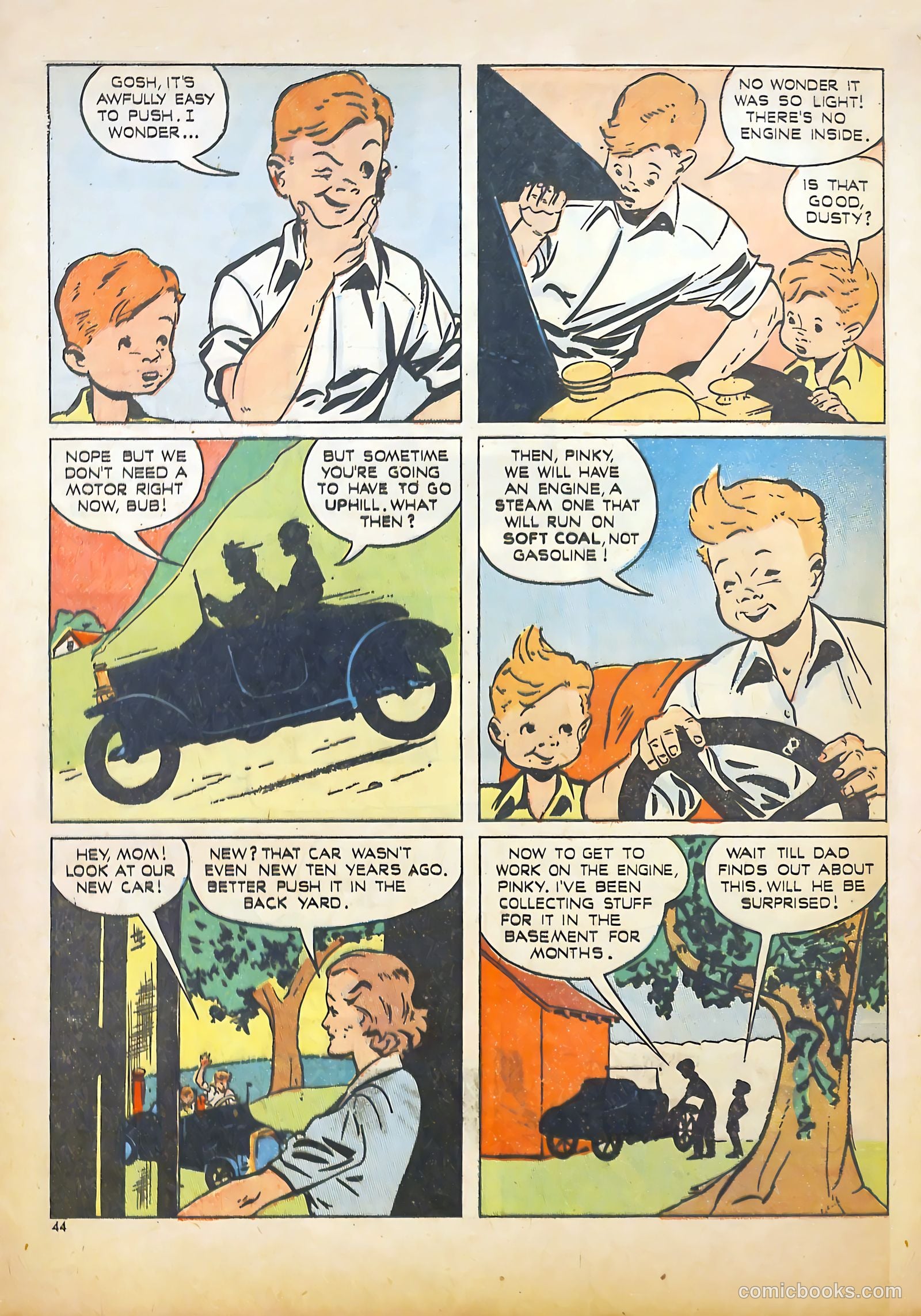 Calling All Boys #2 (1946) — page 44 of 60