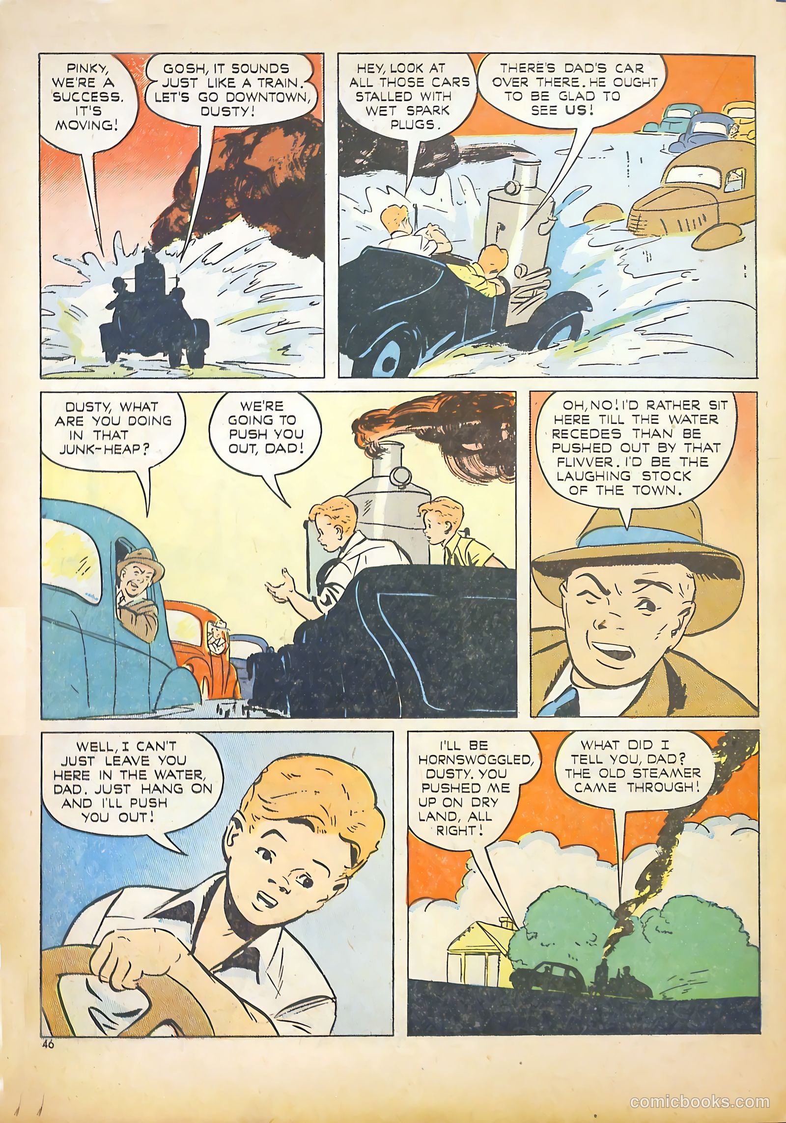 Calling All Boys #2 (1946) — page 46 of 60