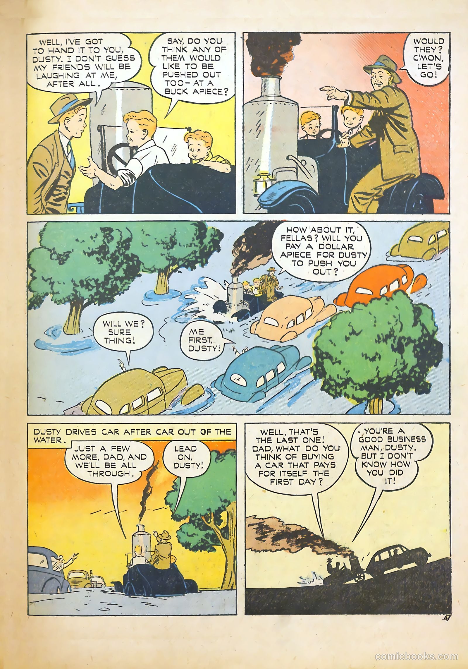 Calling All Boys #2 (1946) — page 47 of 60