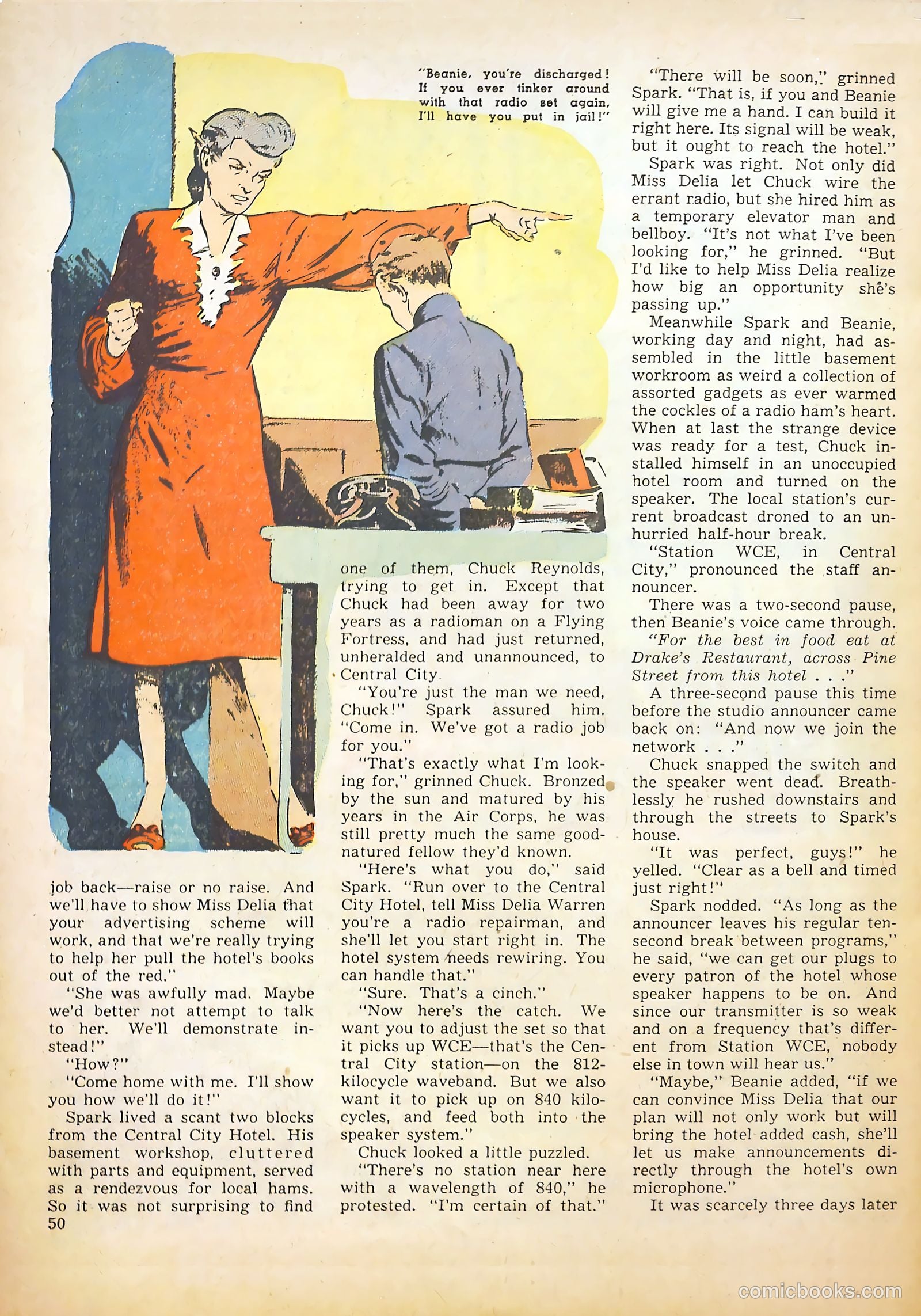 Calling All Boys #2 (1946) — page 50 of 60
