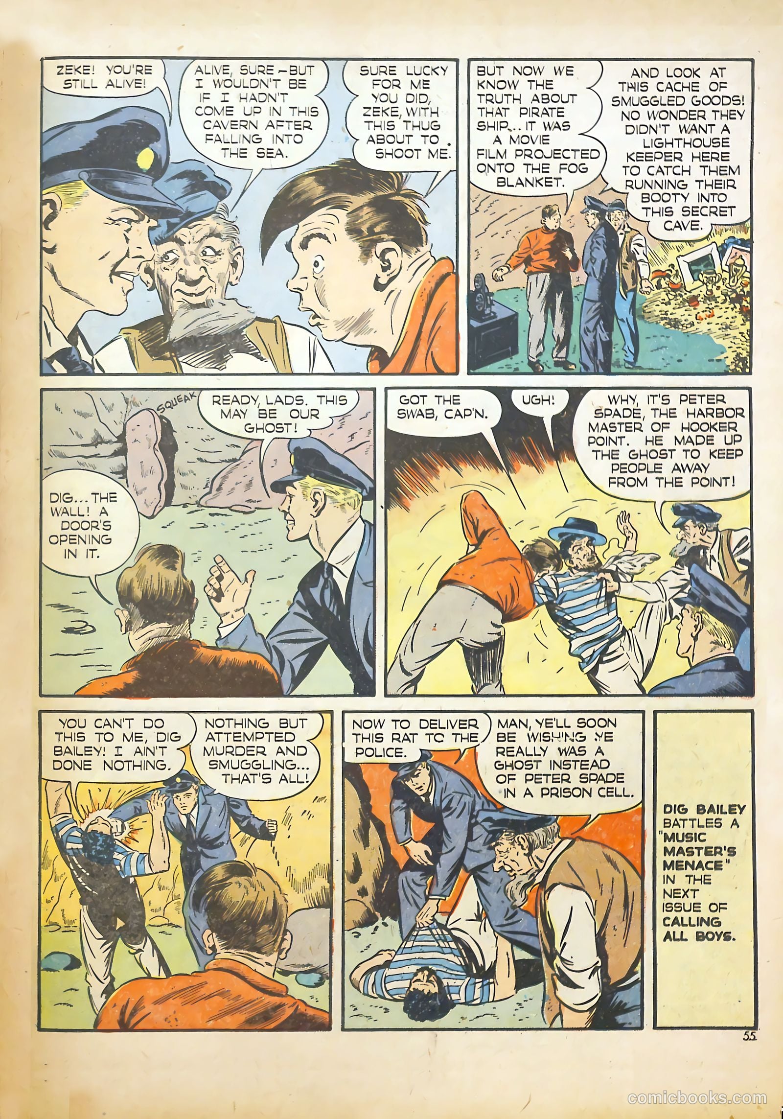 Calling All Boys #2 (1946) — page 55 of 60