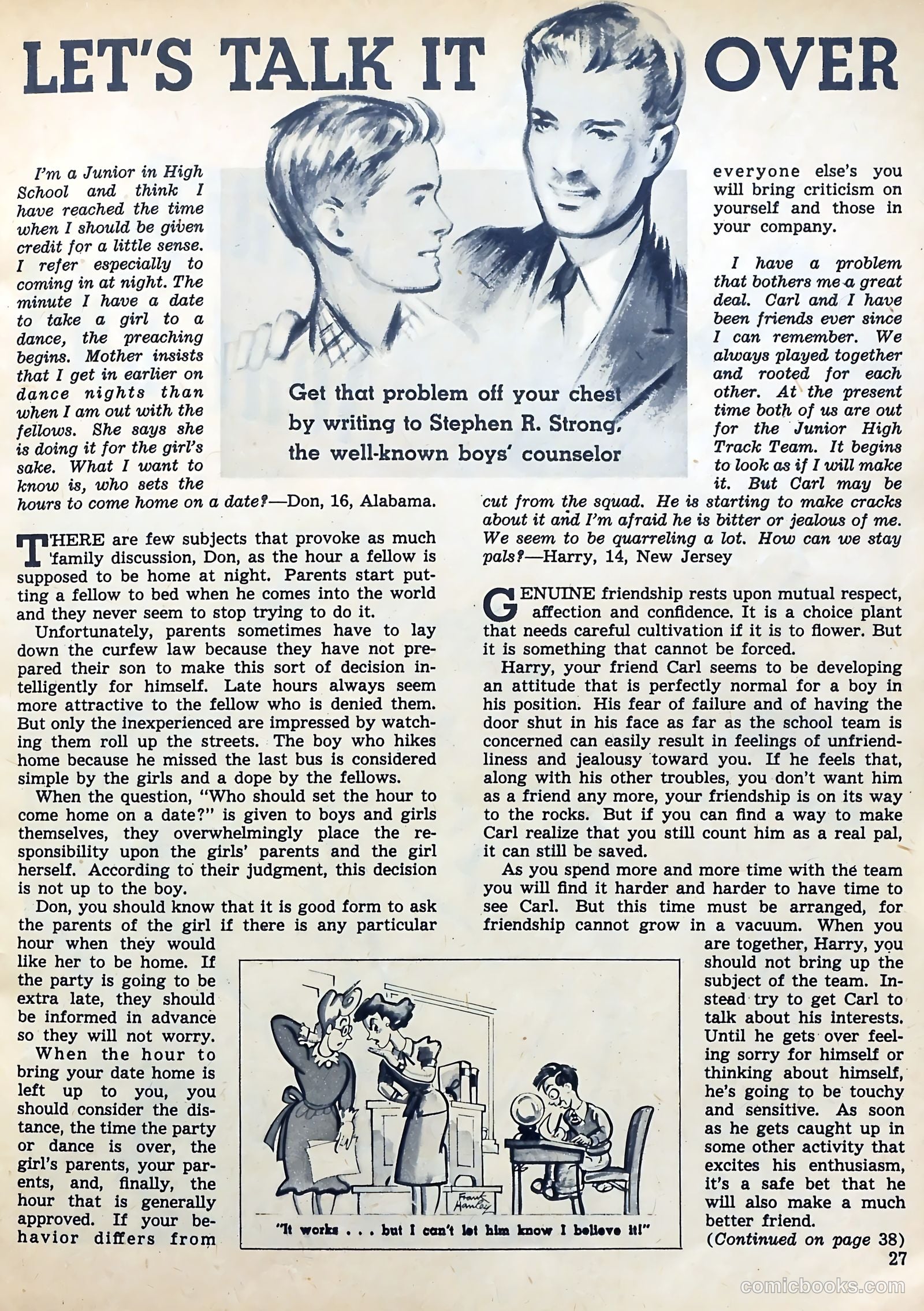 Calling All Boys #3 (1946) — page 27 of 60