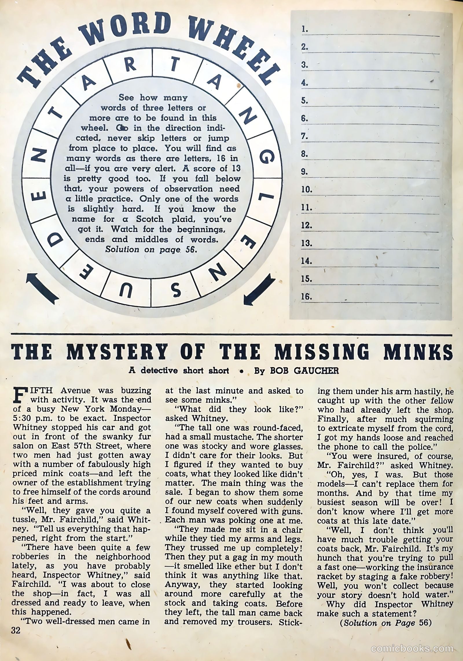 Calling All Boys #3 (1946) — page 32 of 60