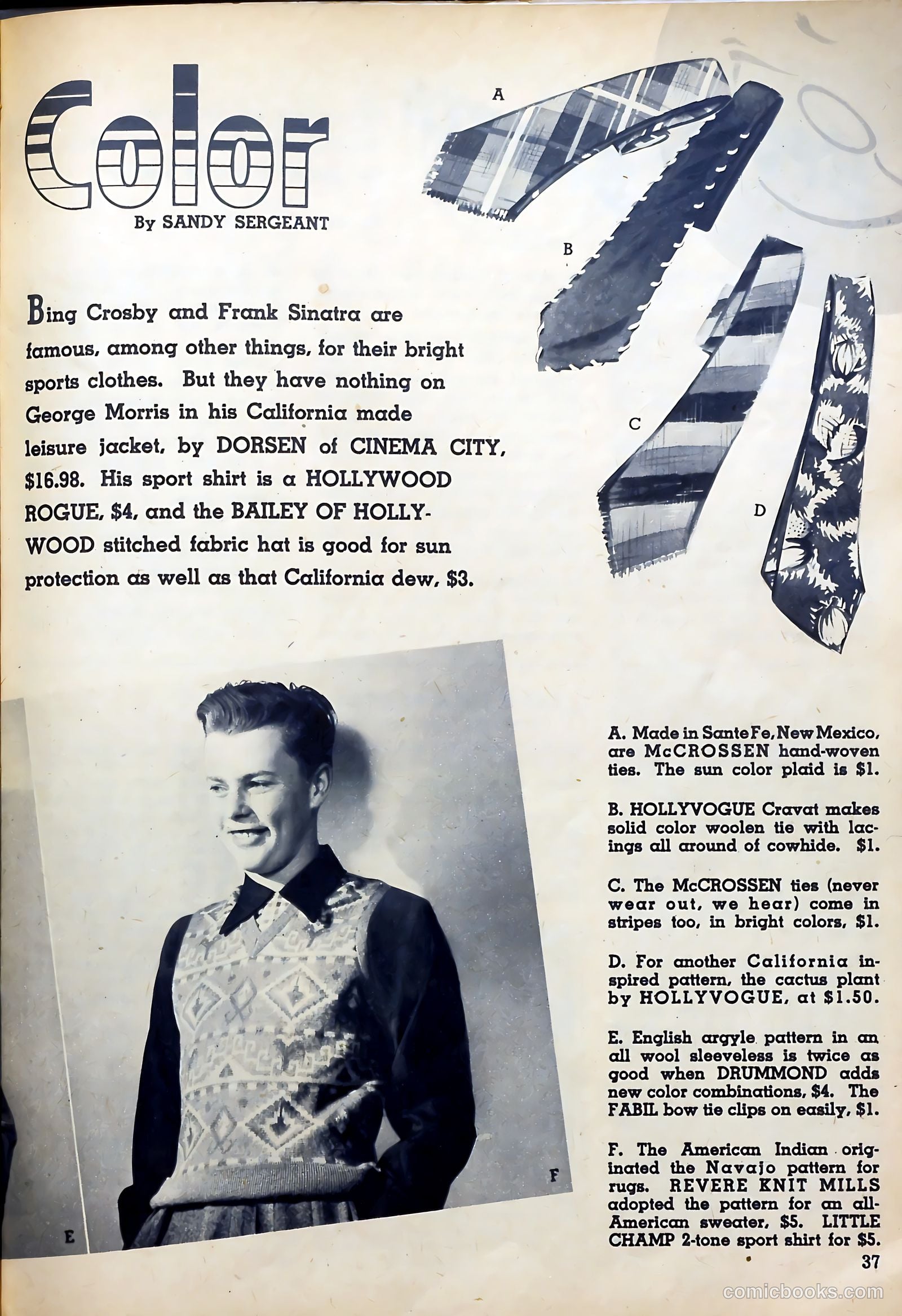 Calling All Boys #3 (1946) — page 37 of 60