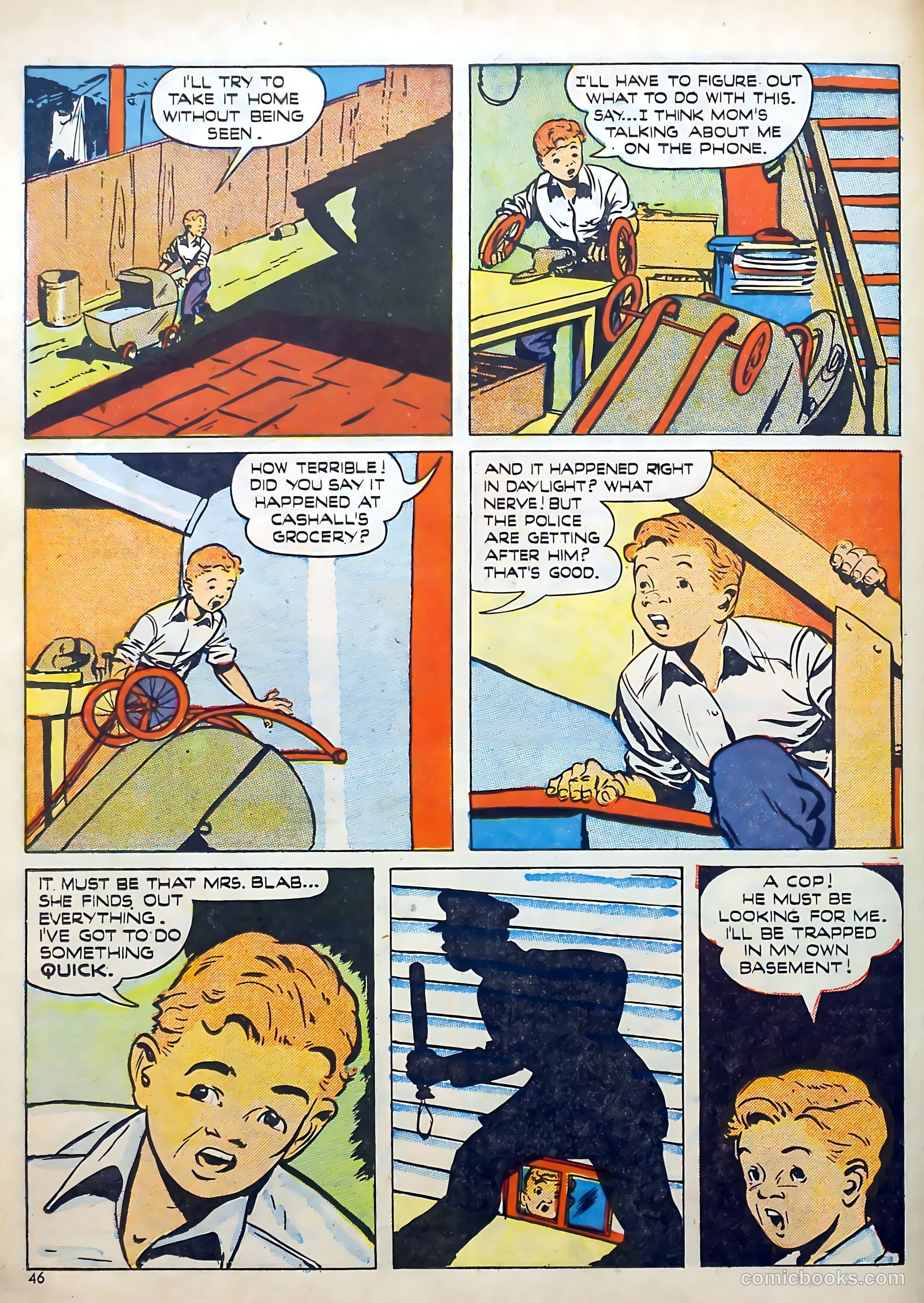 Calling All Boys #3 (1946) — page 46 of 60