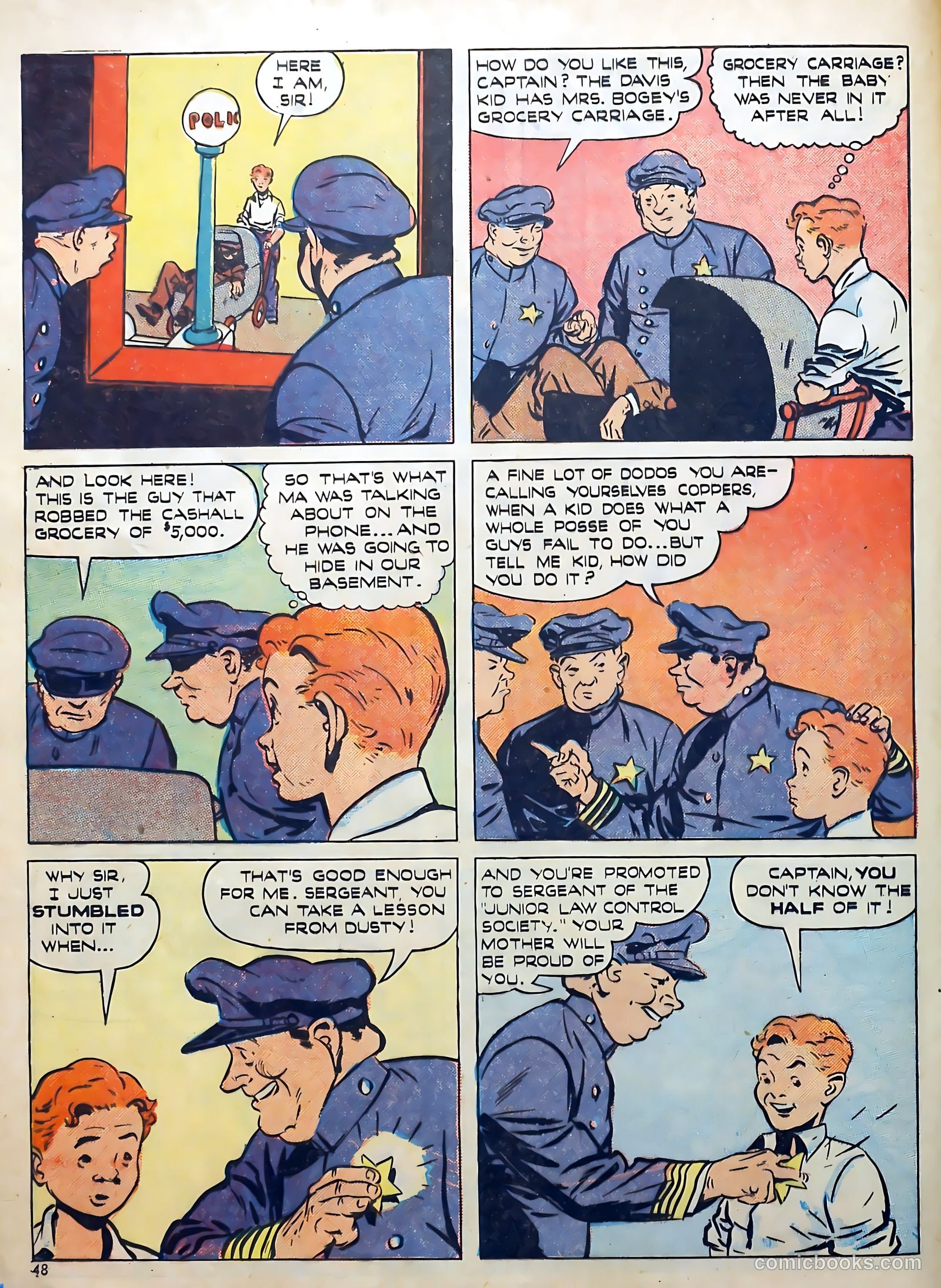 Calling All Boys #3 (1946) — page 48 of 60