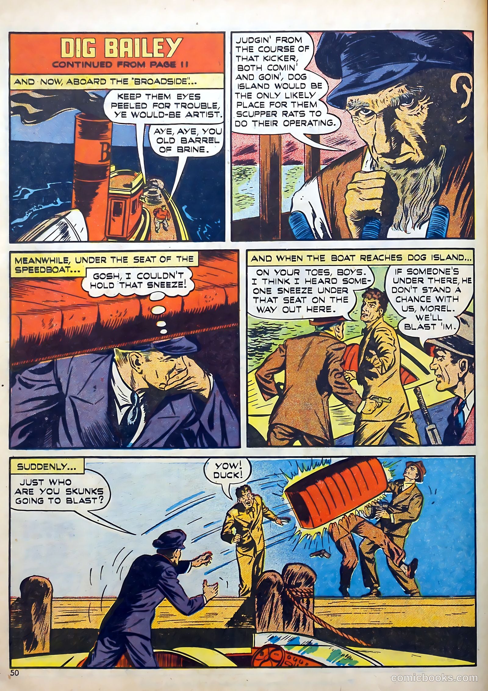 Calling All Boys #3 (1946) — page 50 of 60