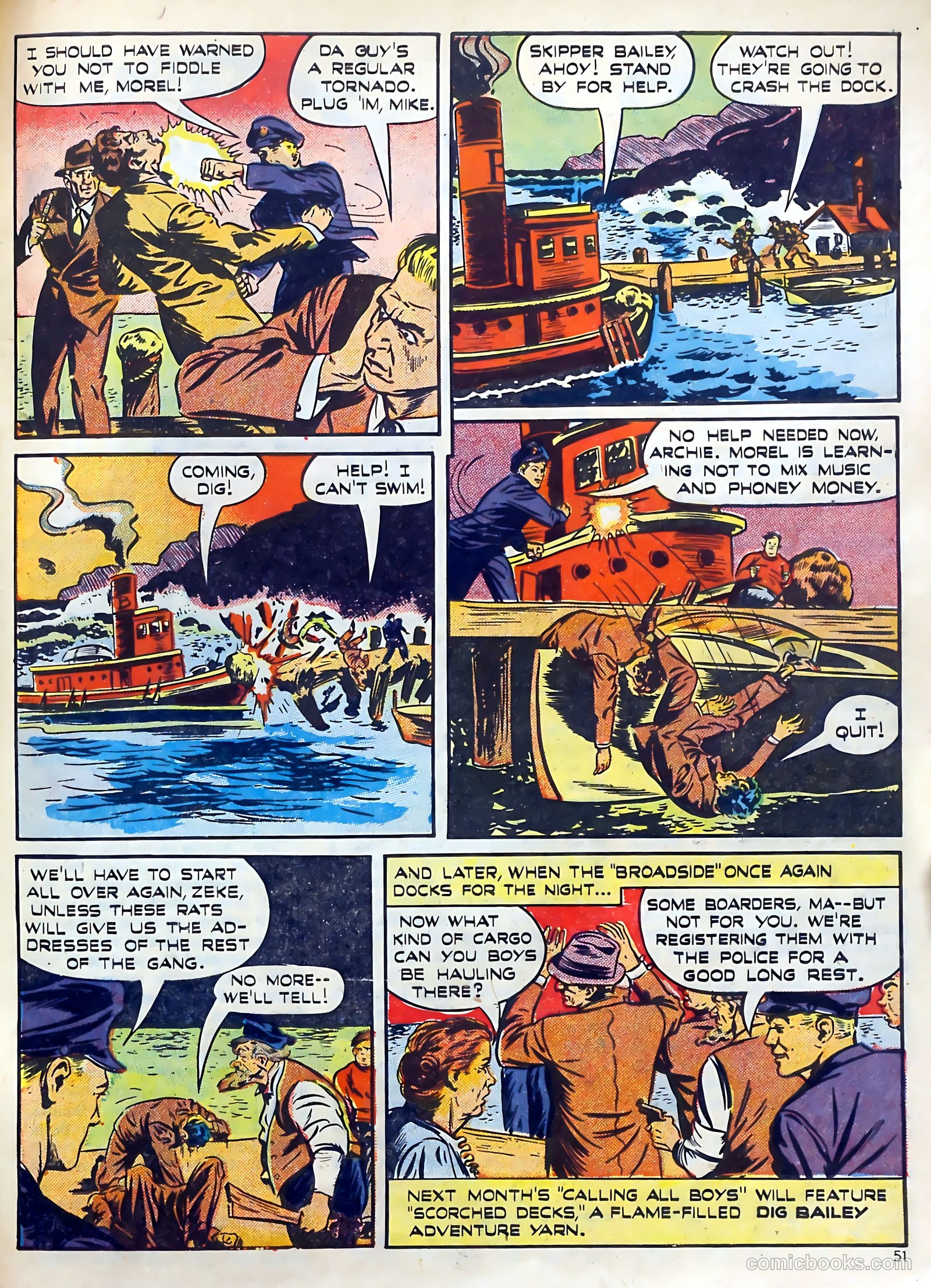 Calling All Boys #3 (1946) — page 51 of 60