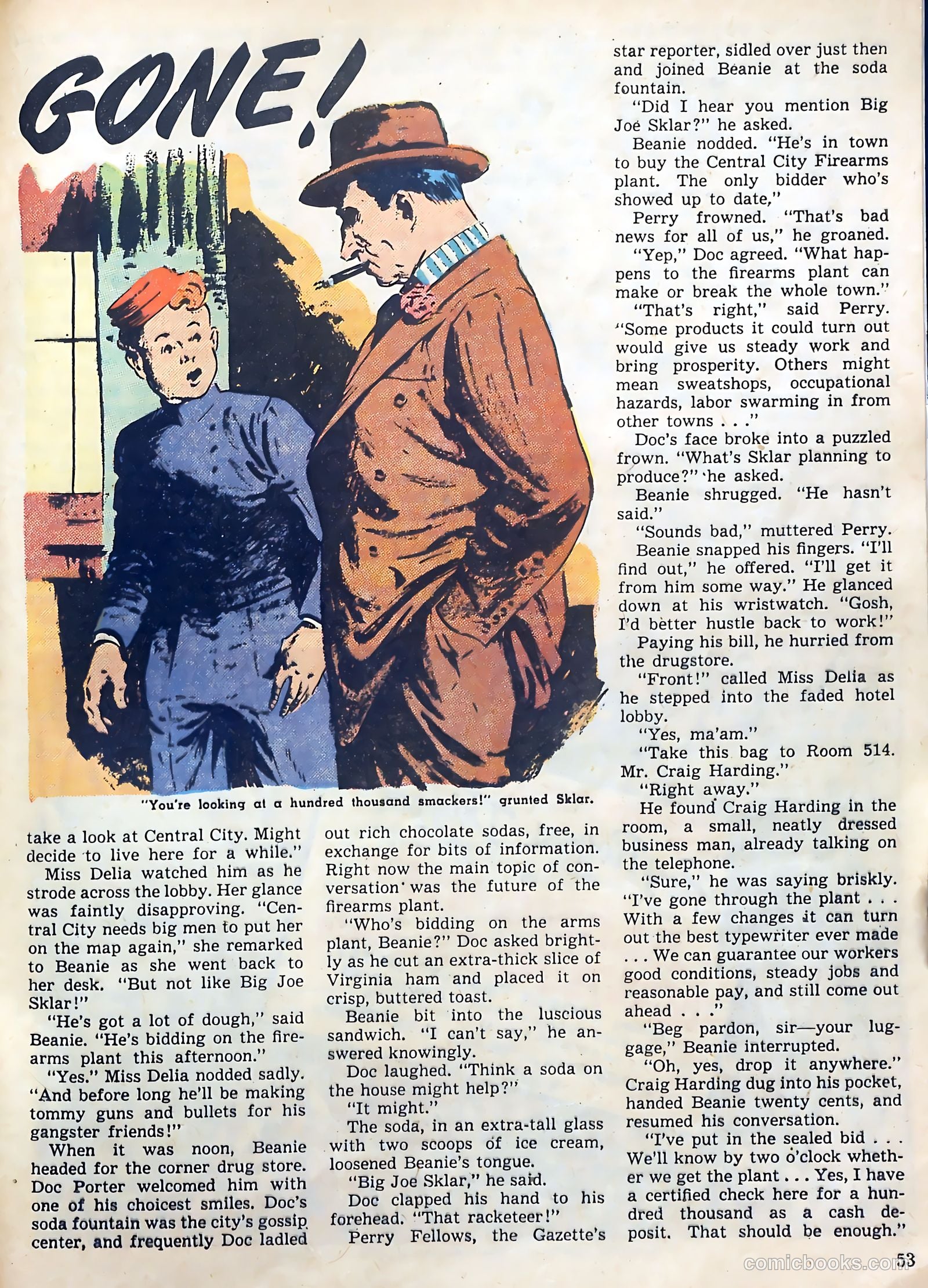 Calling All Boys #3 (1946) — page 53 of 60