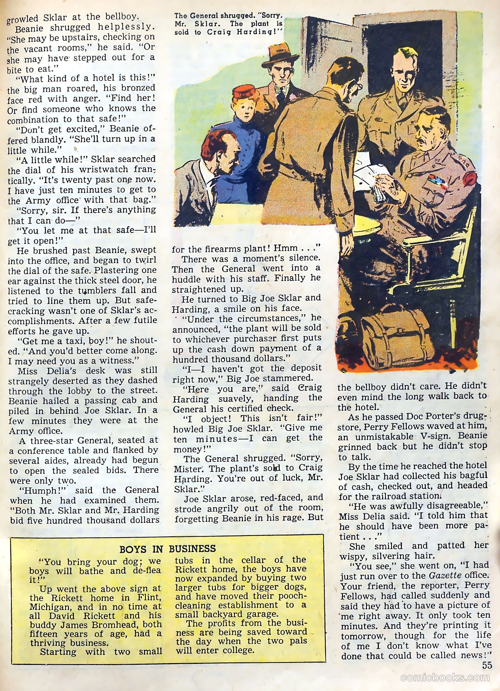 Calling All Boys #3 (1946) — page 55 of 60