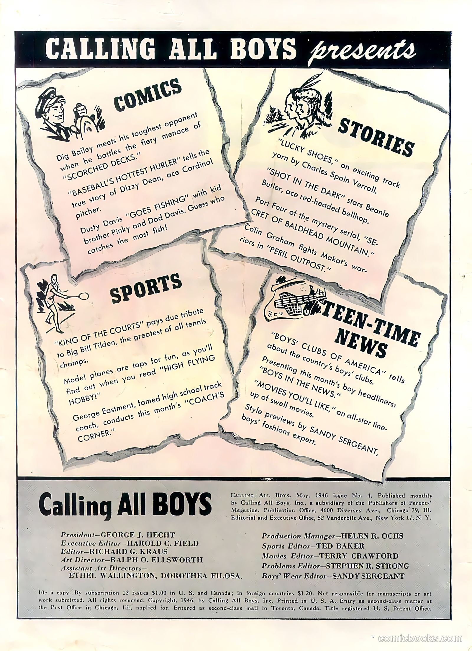 Calling All Boys #4 (1946) — page 2 of 60