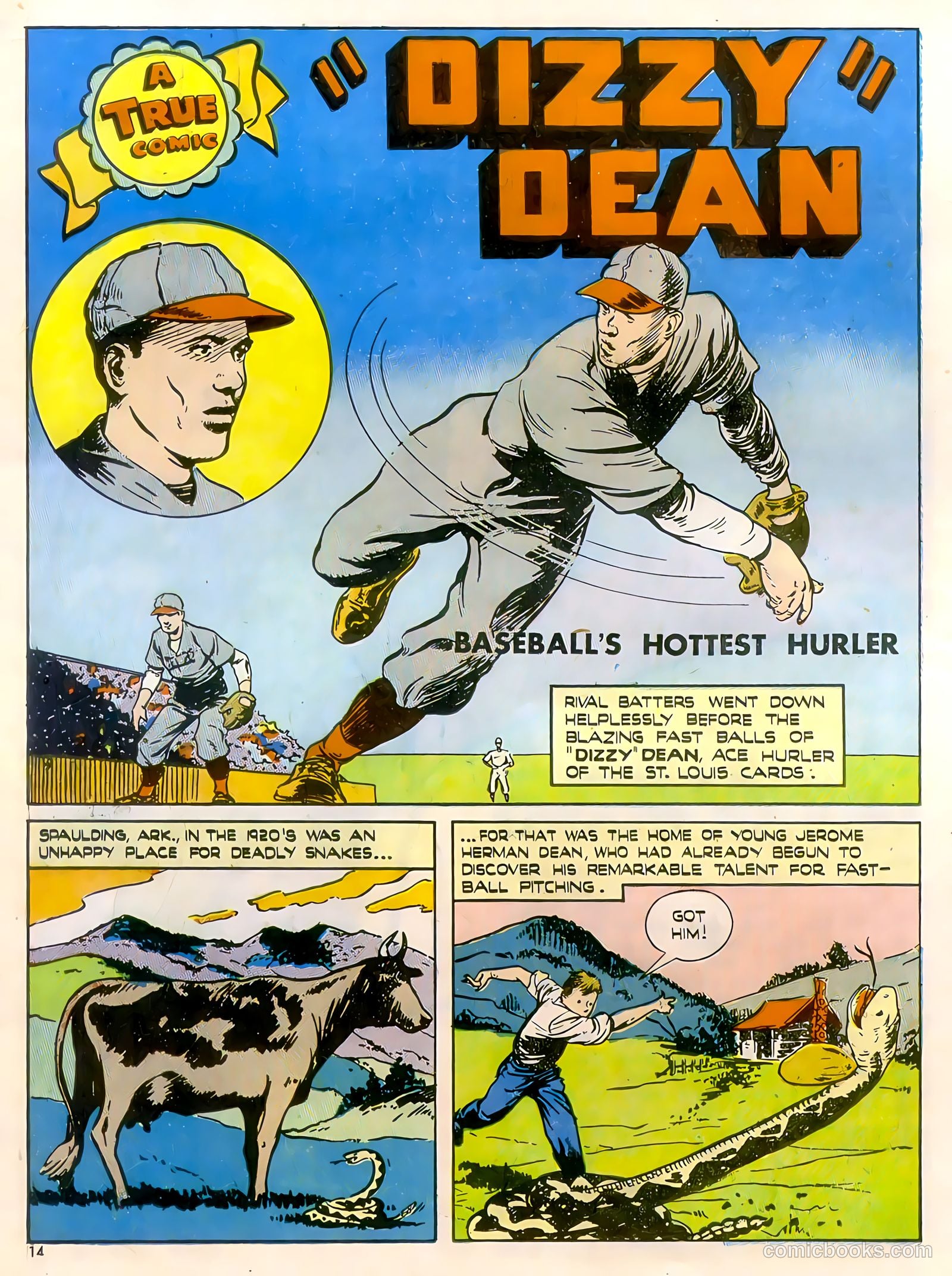 Calling All Boys #4 (1946) — page 14 of 60