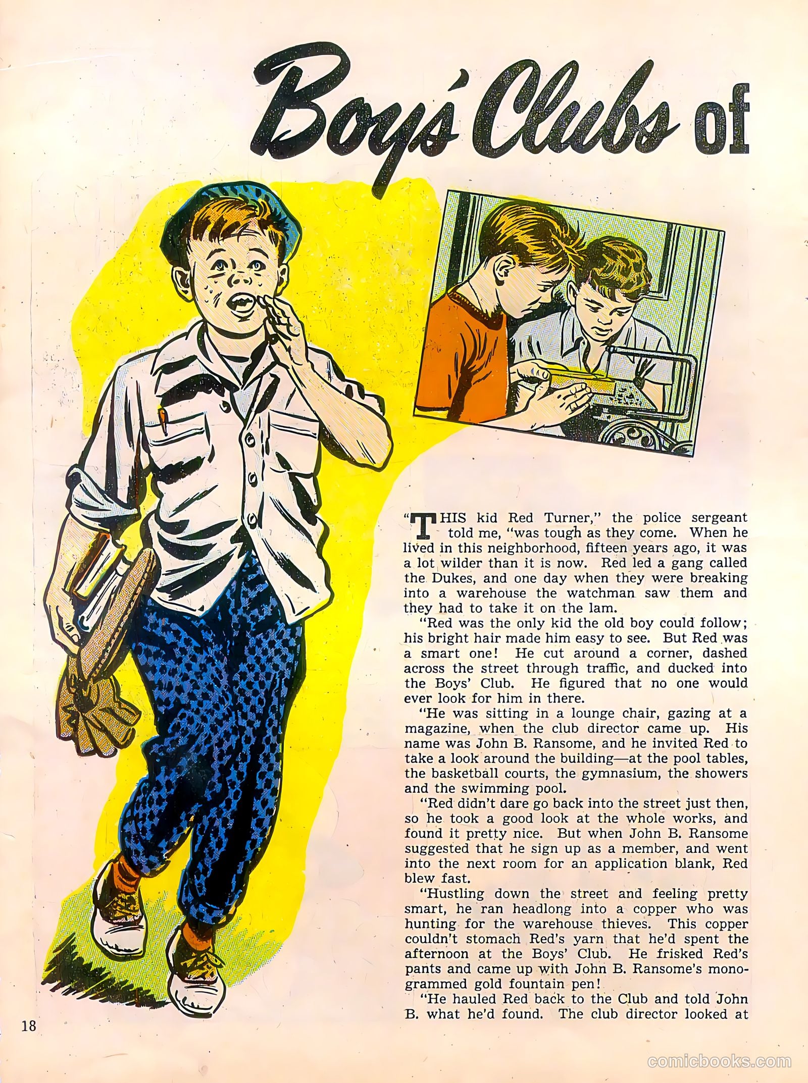 Calling All Boys #4 (1946) — page 18 of 60