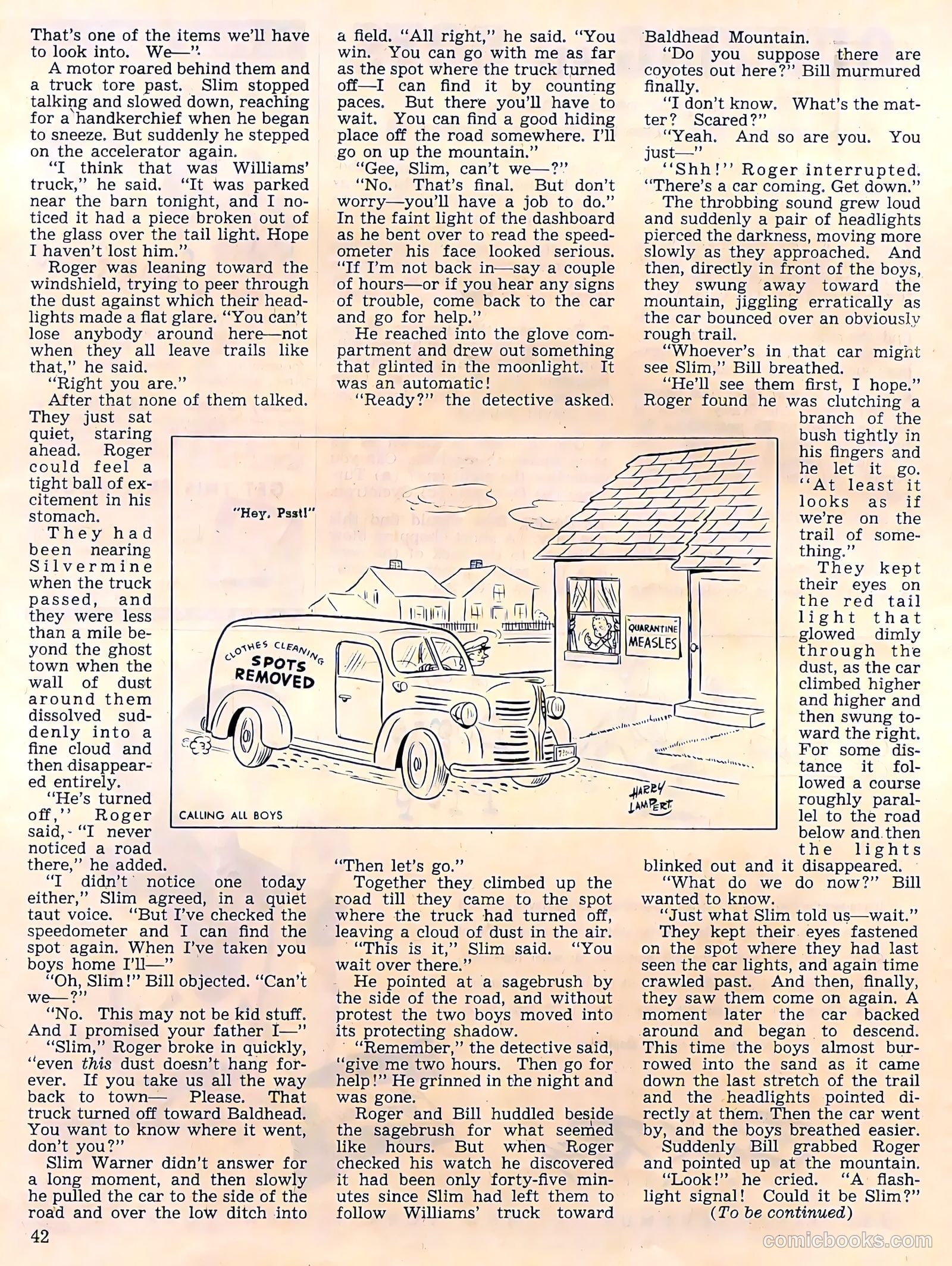 Calling All Boys #4 (1946) — page 42 of 60