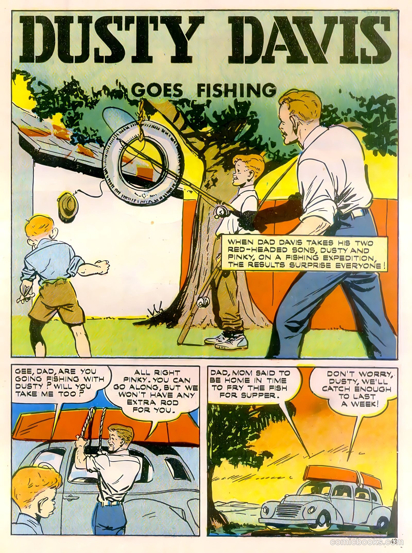 Calling All Boys #4 (1946) — page 43 of 60