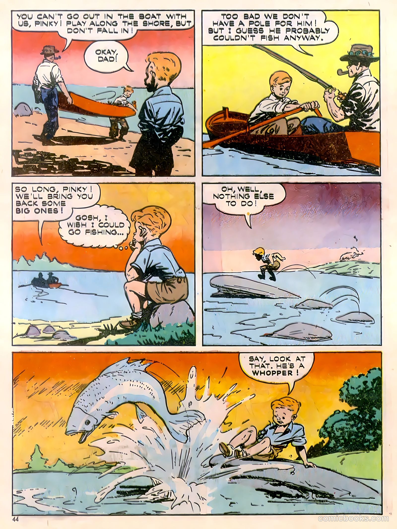 Calling All Boys #4 (1946) — page 44 of 60