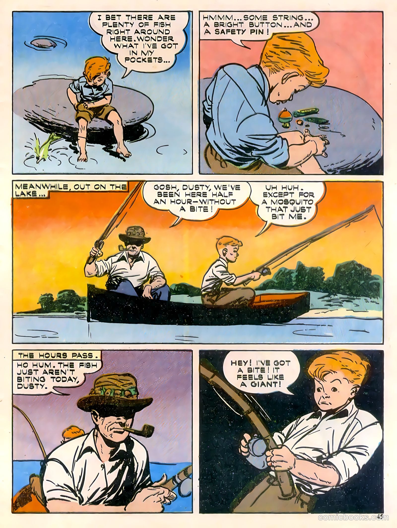 Calling All Boys #4 (1946) — page 45 of 60