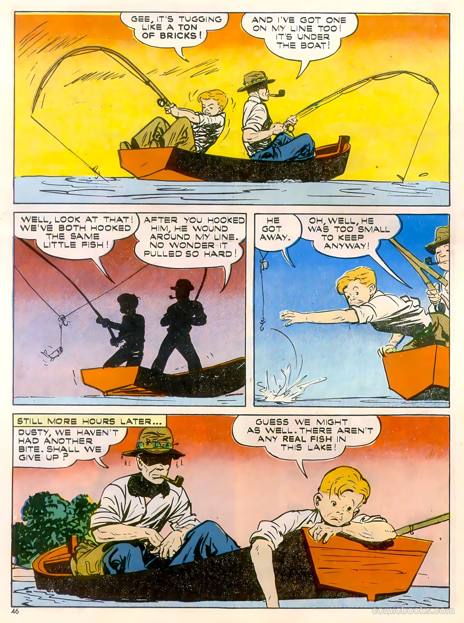 Calling All Boys #4 (1946) — page 46 of 60