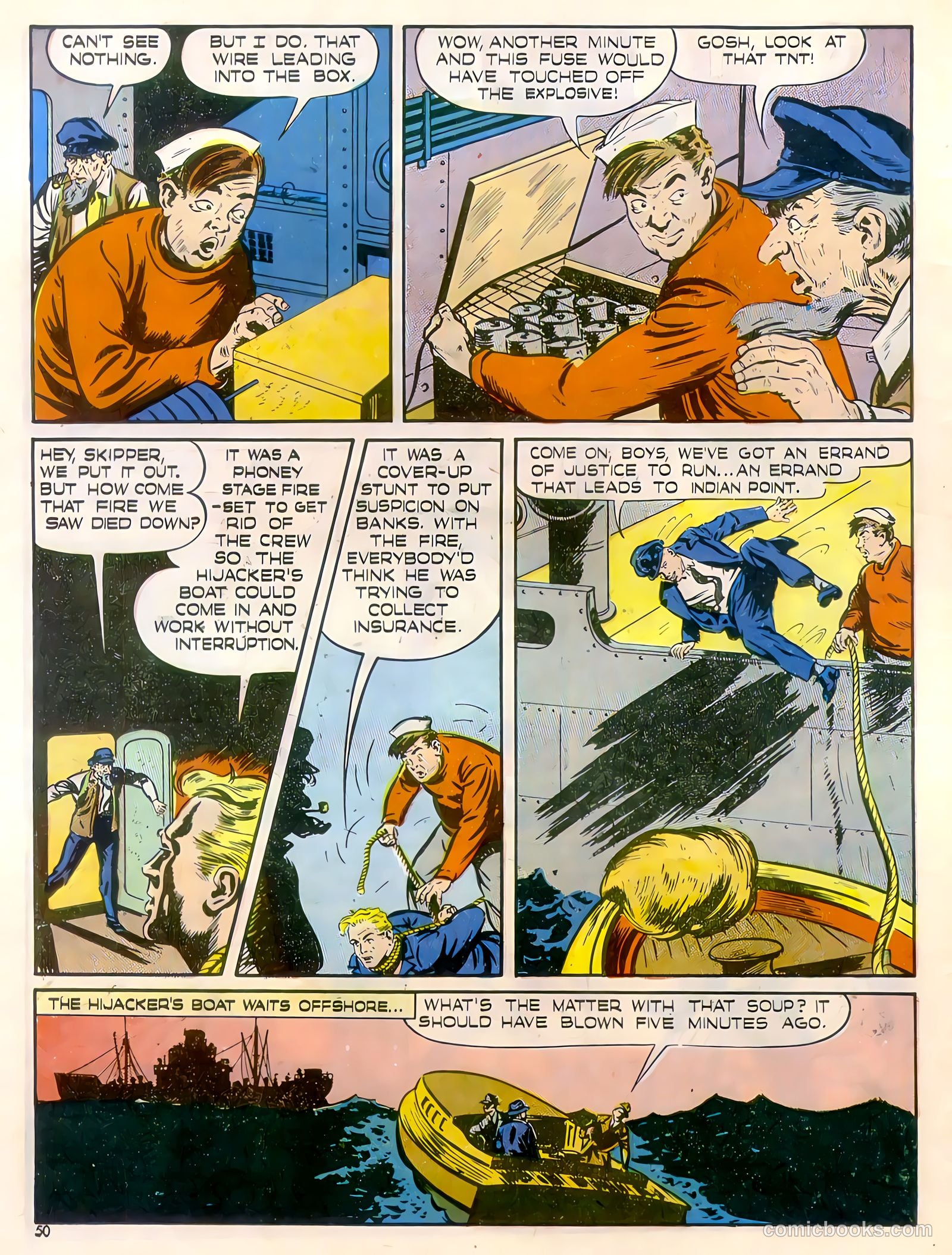 Calling All Boys #4 (1946) — page 50 of 60