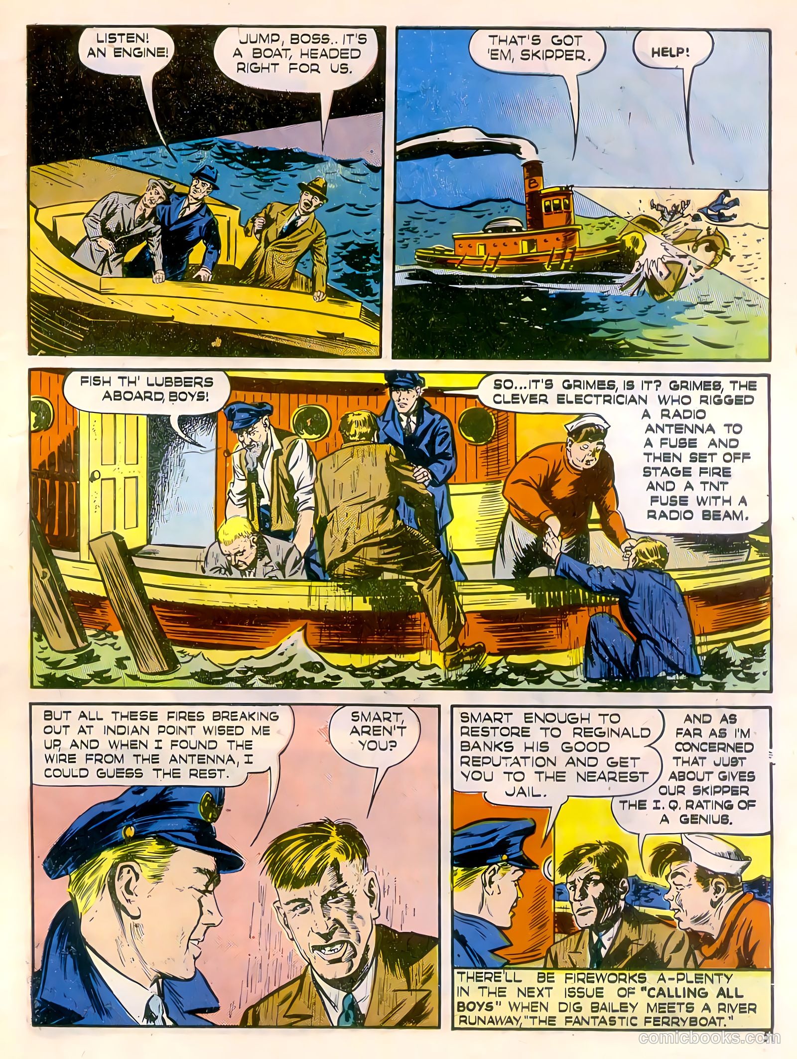 Calling All Boys #4 (1946) — page 51 of 60