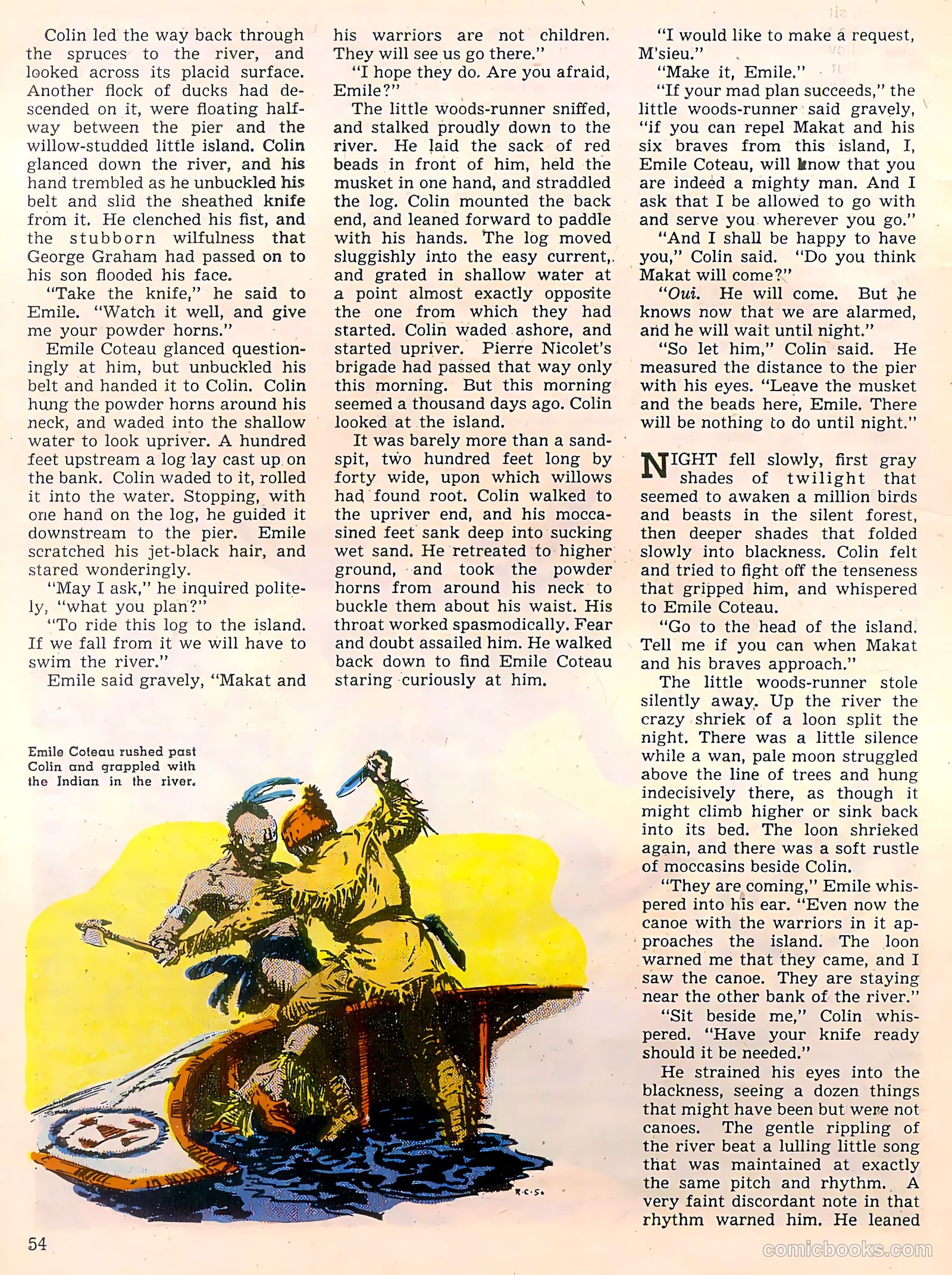 Calling All Boys #4 (1946) — page 54 of 60