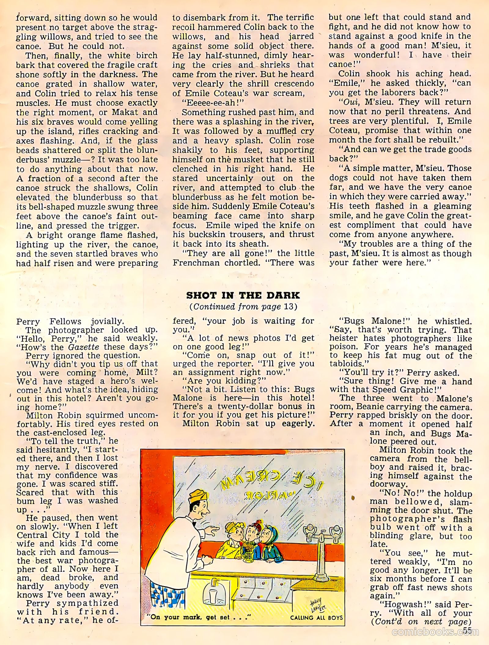 Calling All Boys #4 (1946) — page 55 of 60