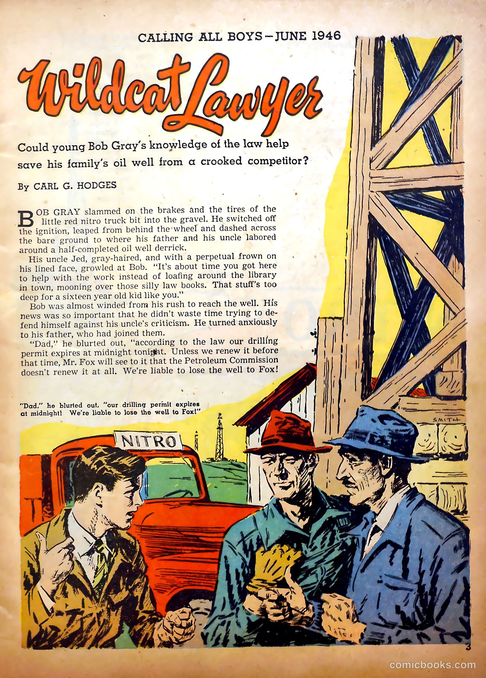 Calling All Boys #5 (1946) — page 3 of 57