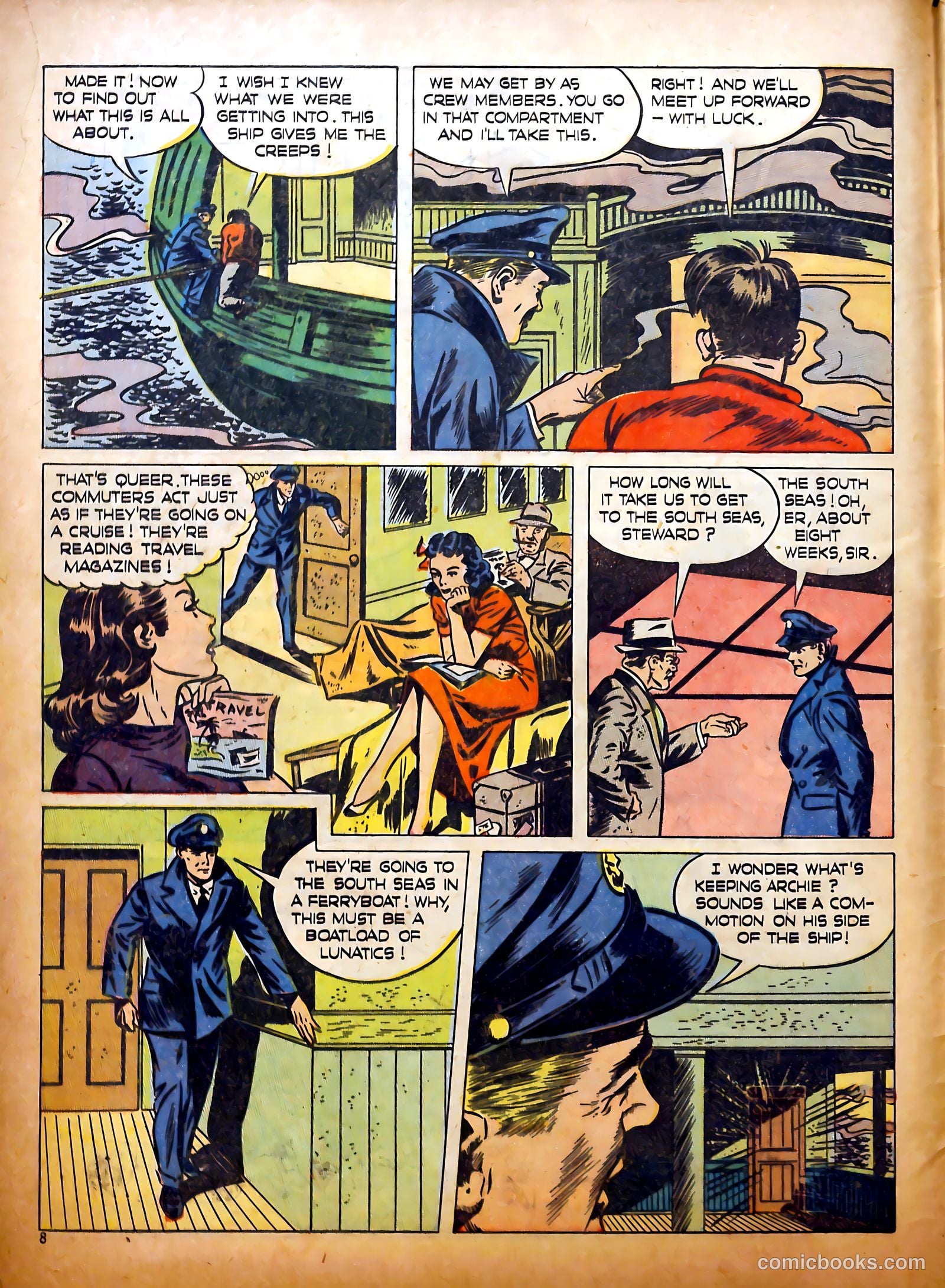 Calling All Boys #5 (1946) — page 8 of 57