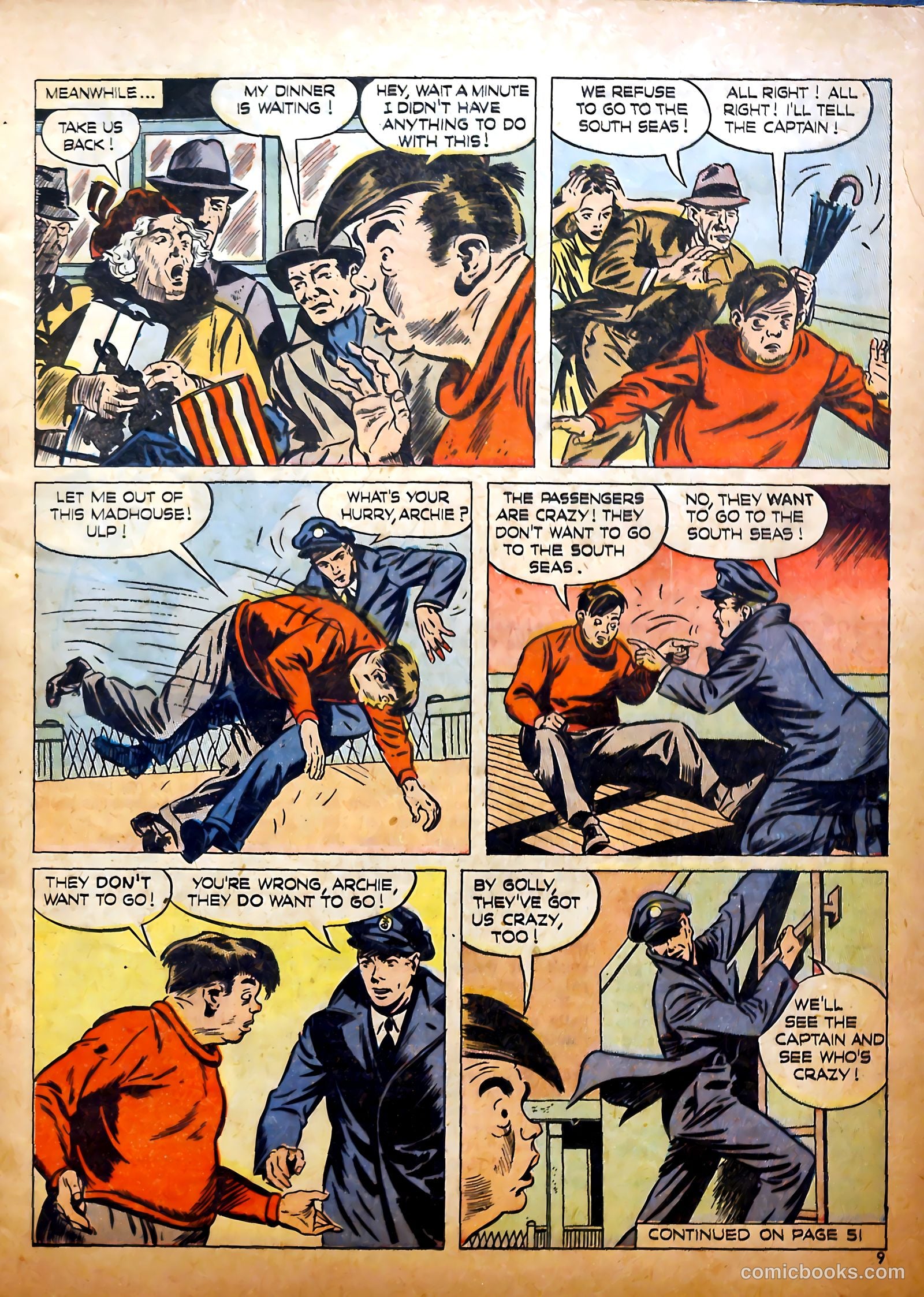 Calling All Boys #5 (1946) — page 9 of 57