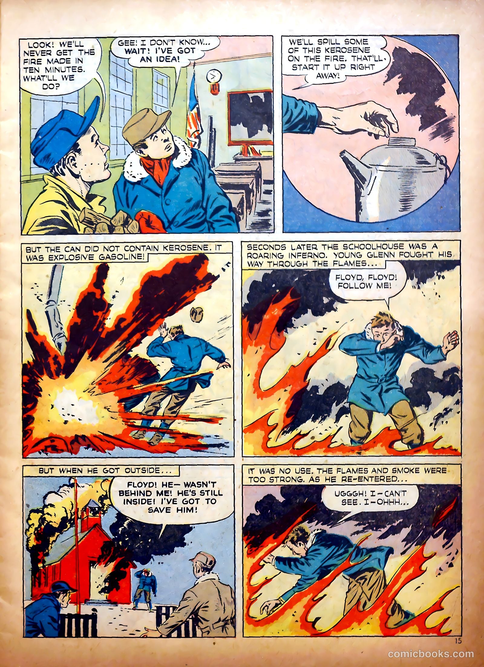 Calling All Boys #5 (1946) — page 15 of 57