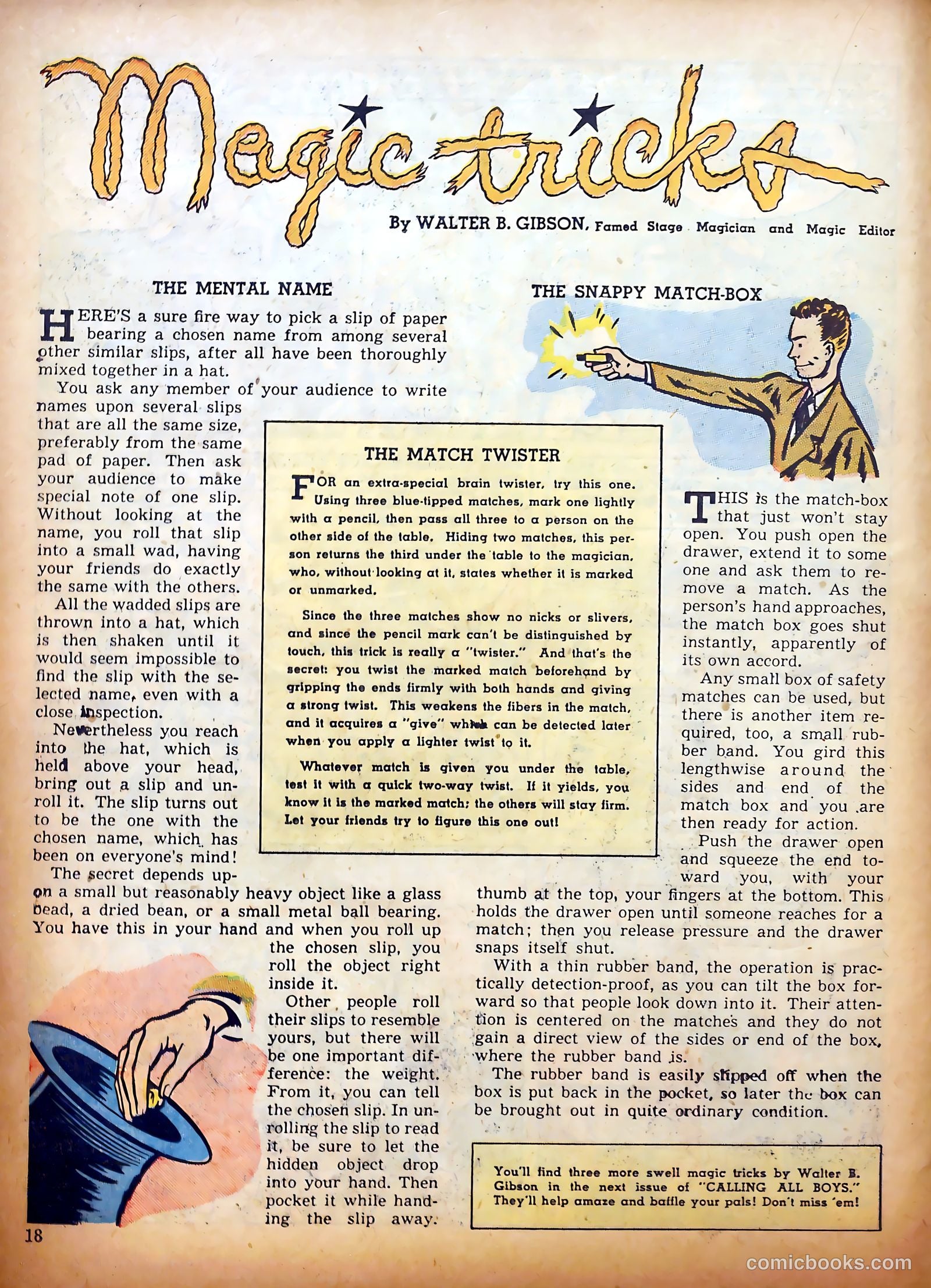 Calling All Boys #5 (1946) — page 18 of 57