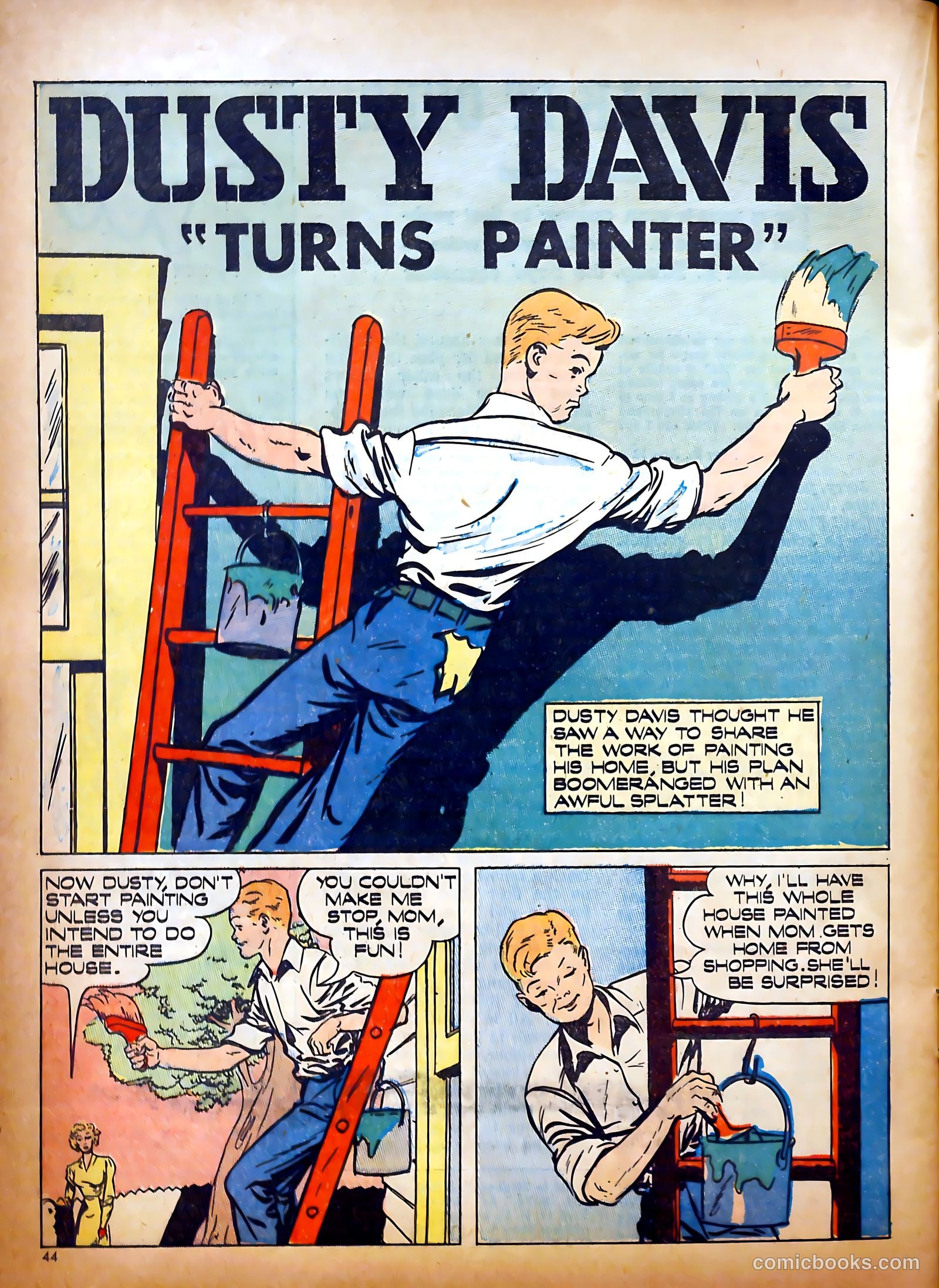 Calling All Boys #5 (1946) — page 40 of 57