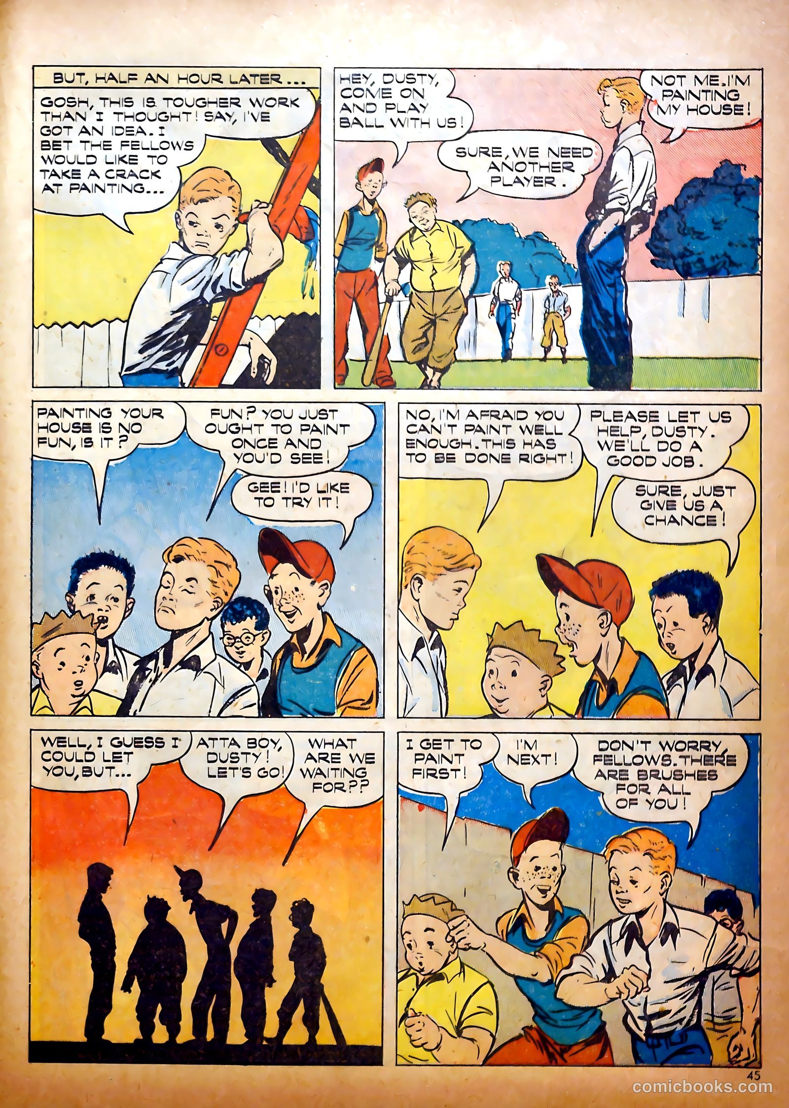 Calling All Boys #5 (1946) — page 41 of 57