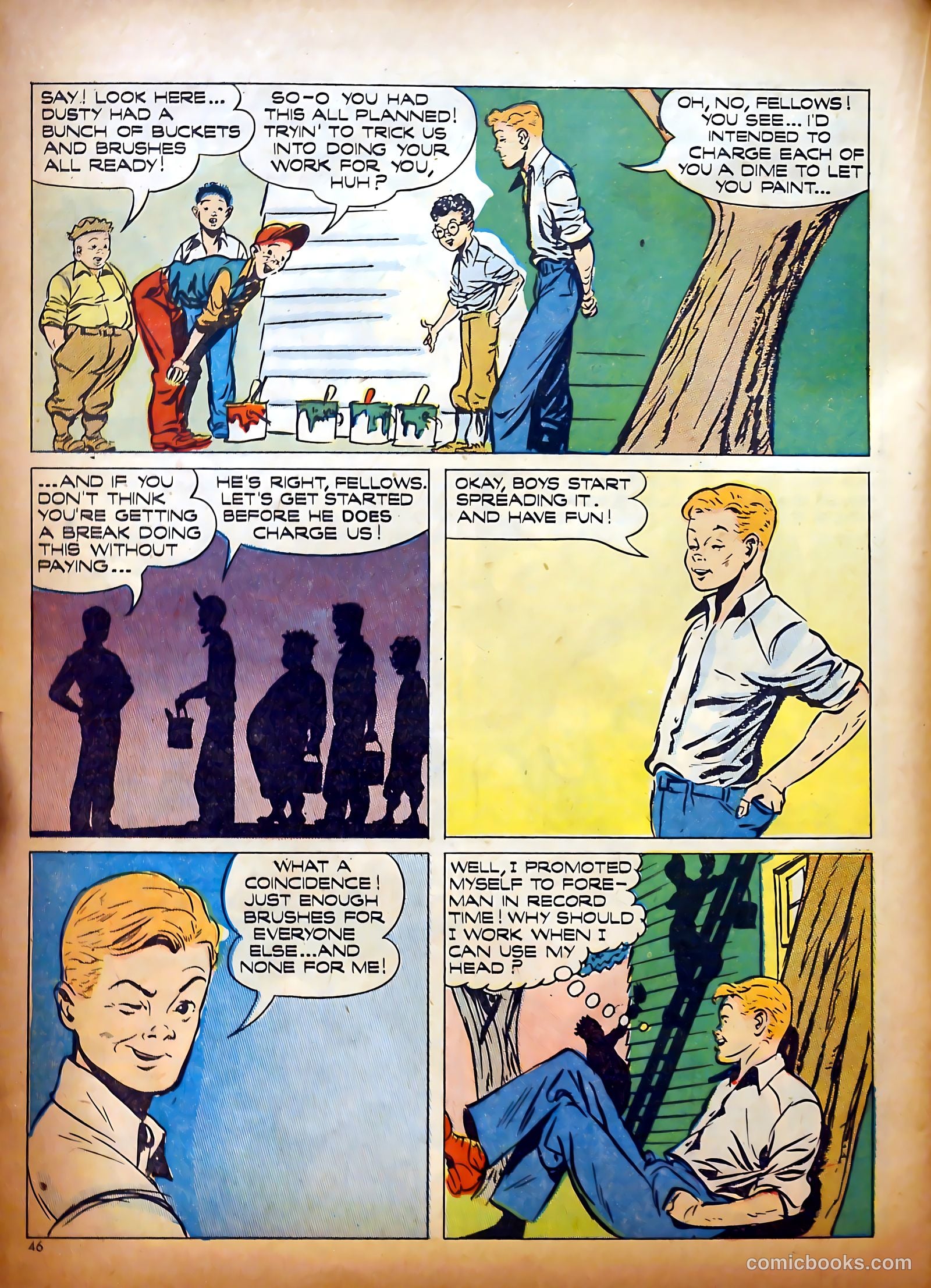 Calling All Boys #5 (1946) — page 42 of 57