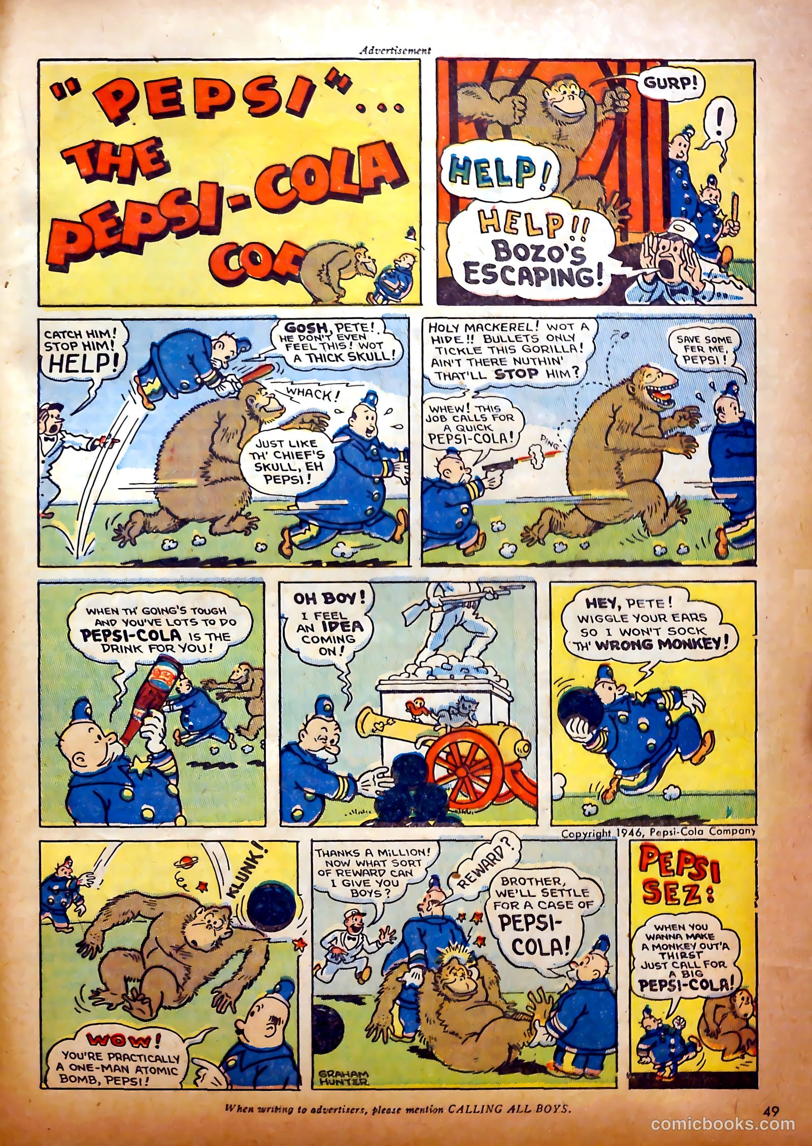 Calling All Boys #5 (1946) — page 45 of 57