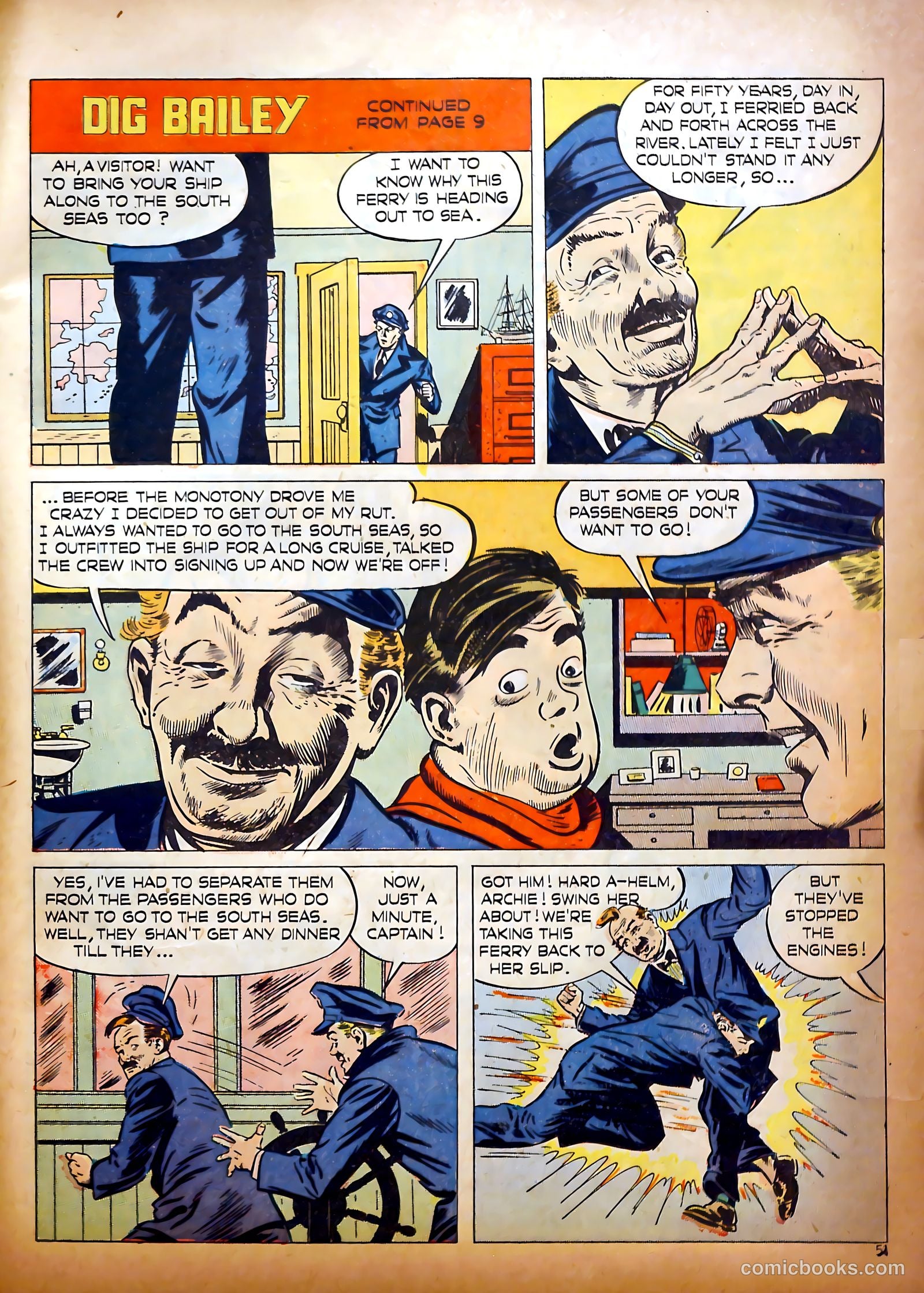 Calling All Boys #5 (1946) — page 47 of 57