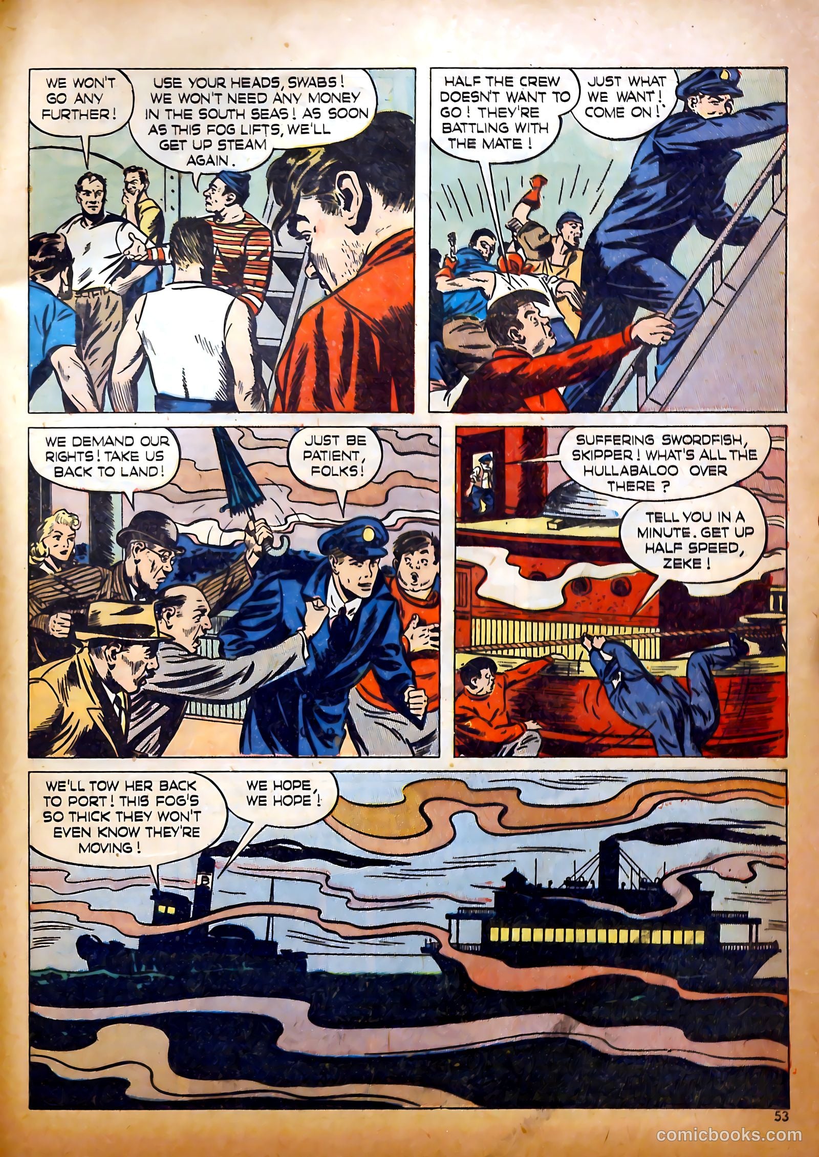 Calling All Boys #5 (1946) — page 49 of 57