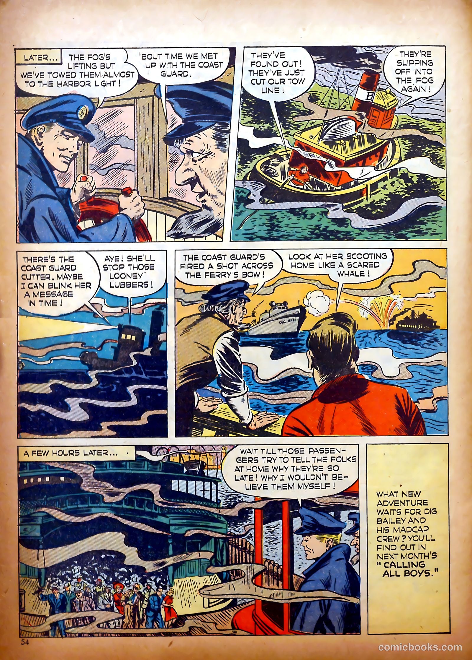 Calling All Boys #5 (1946) — page 50 of 57