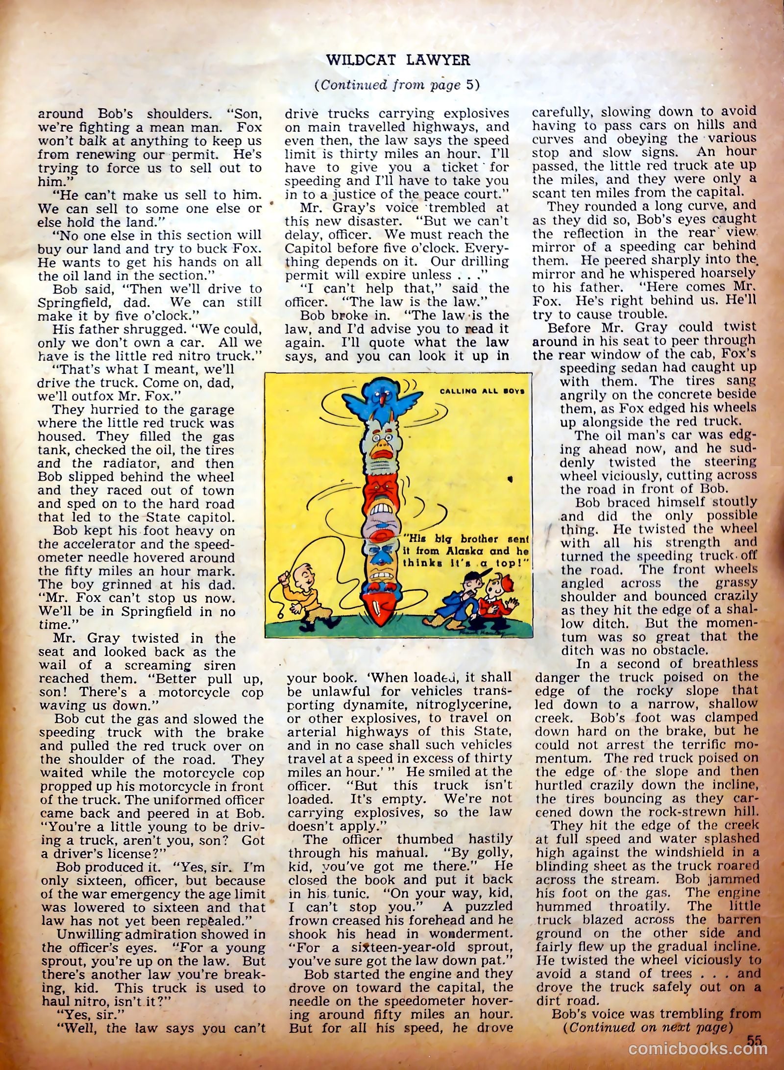 Calling All Boys #5 (1946) — page 51 of 57