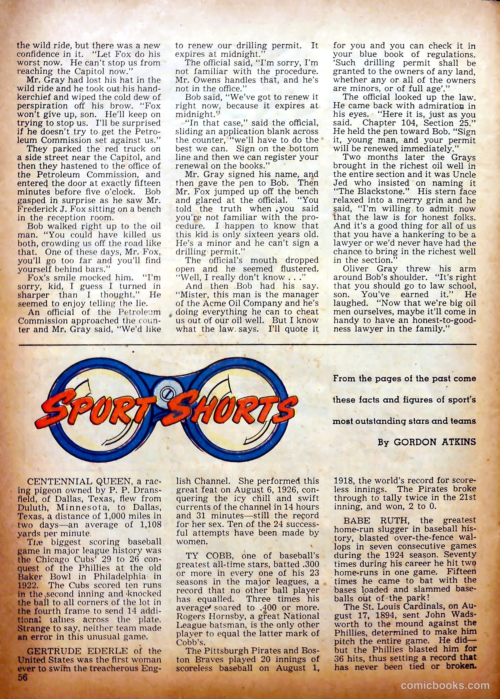 Calling All Boys #5 (1946) — page 52 of 57
