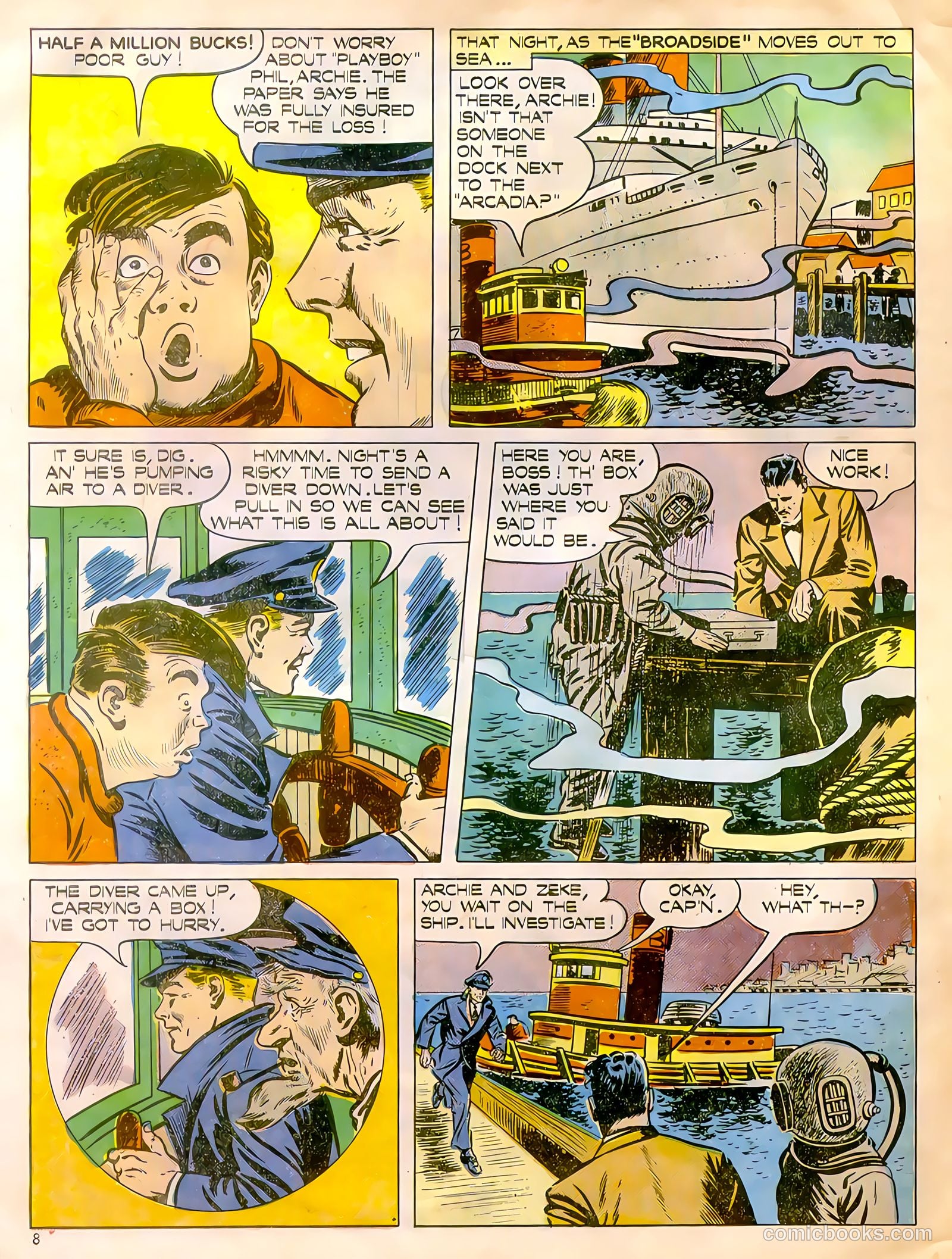 Calling All Boys #6 (1946) — page 8 of 52