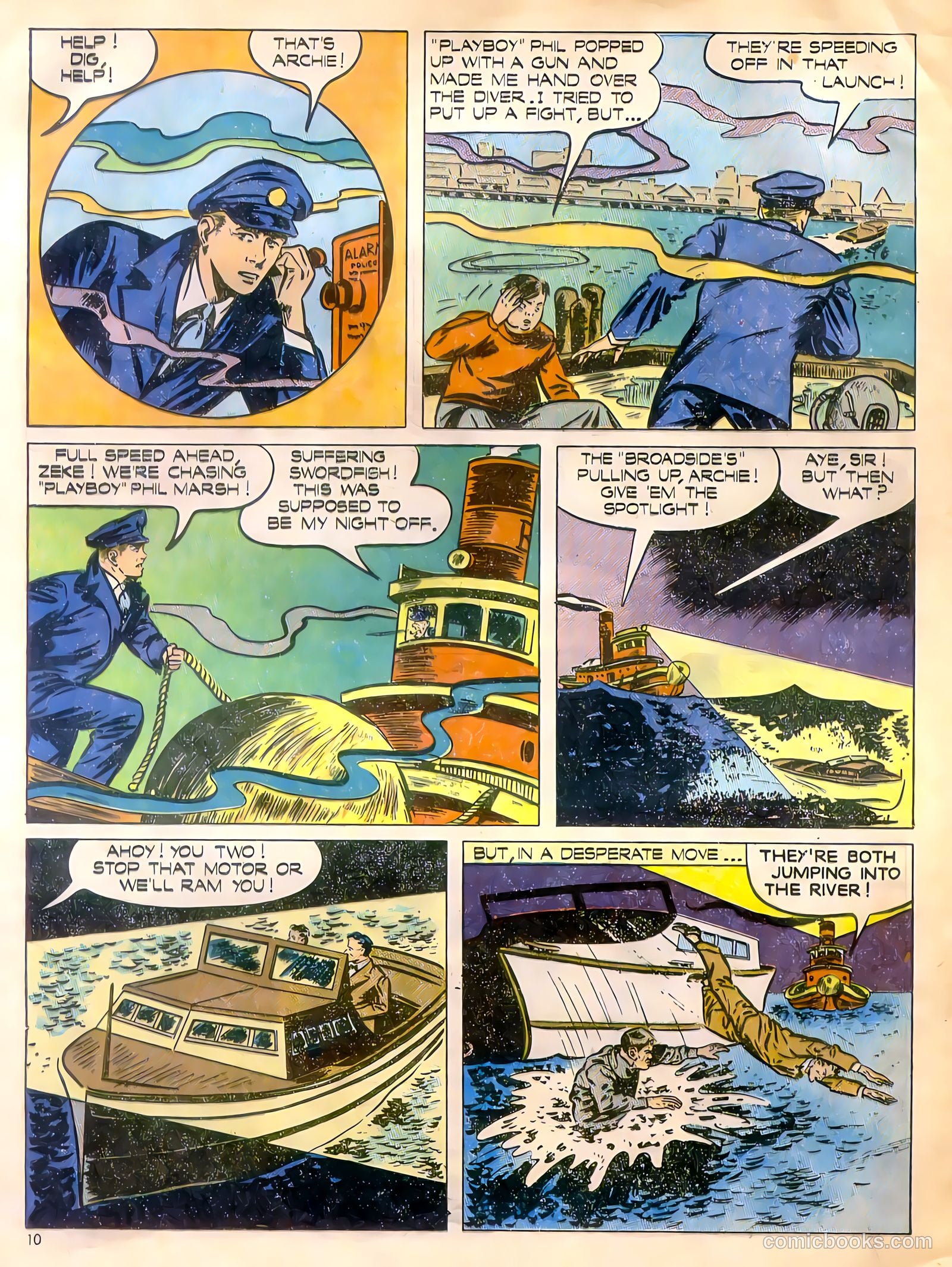 Calling All Boys #6 (1946) — page 10 of 52