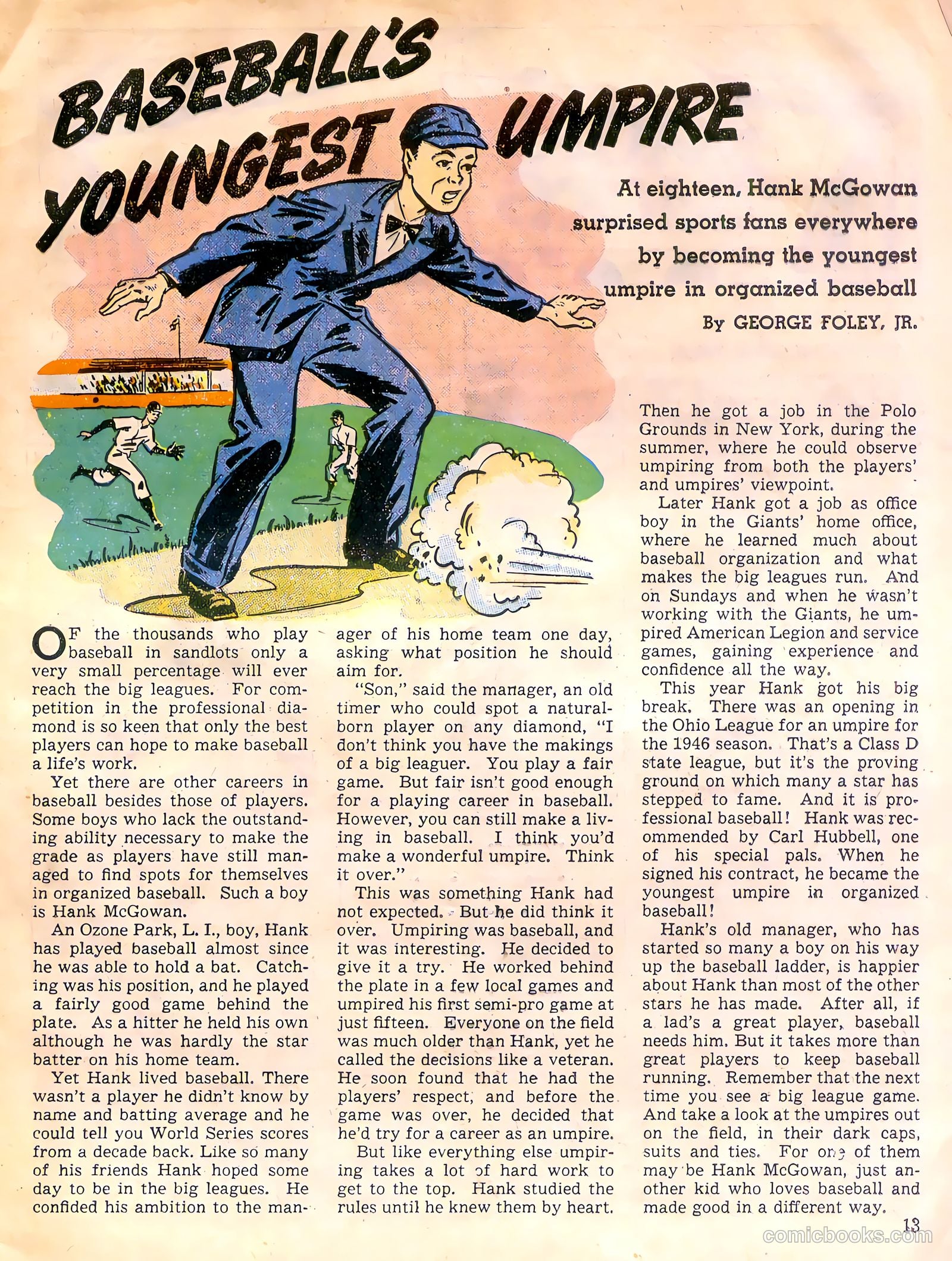 Calling All Boys #6 (1946) — page 13 of 52