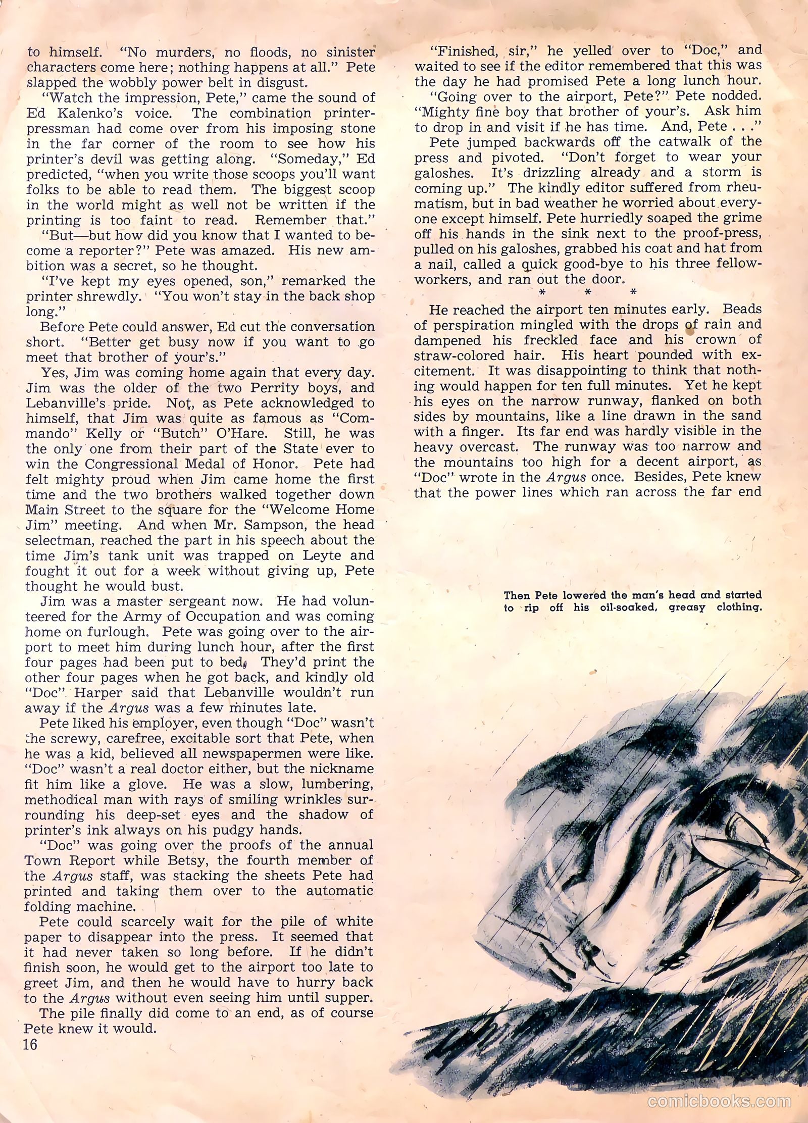 Calling All Boys #6 (1946) — page 16 of 52