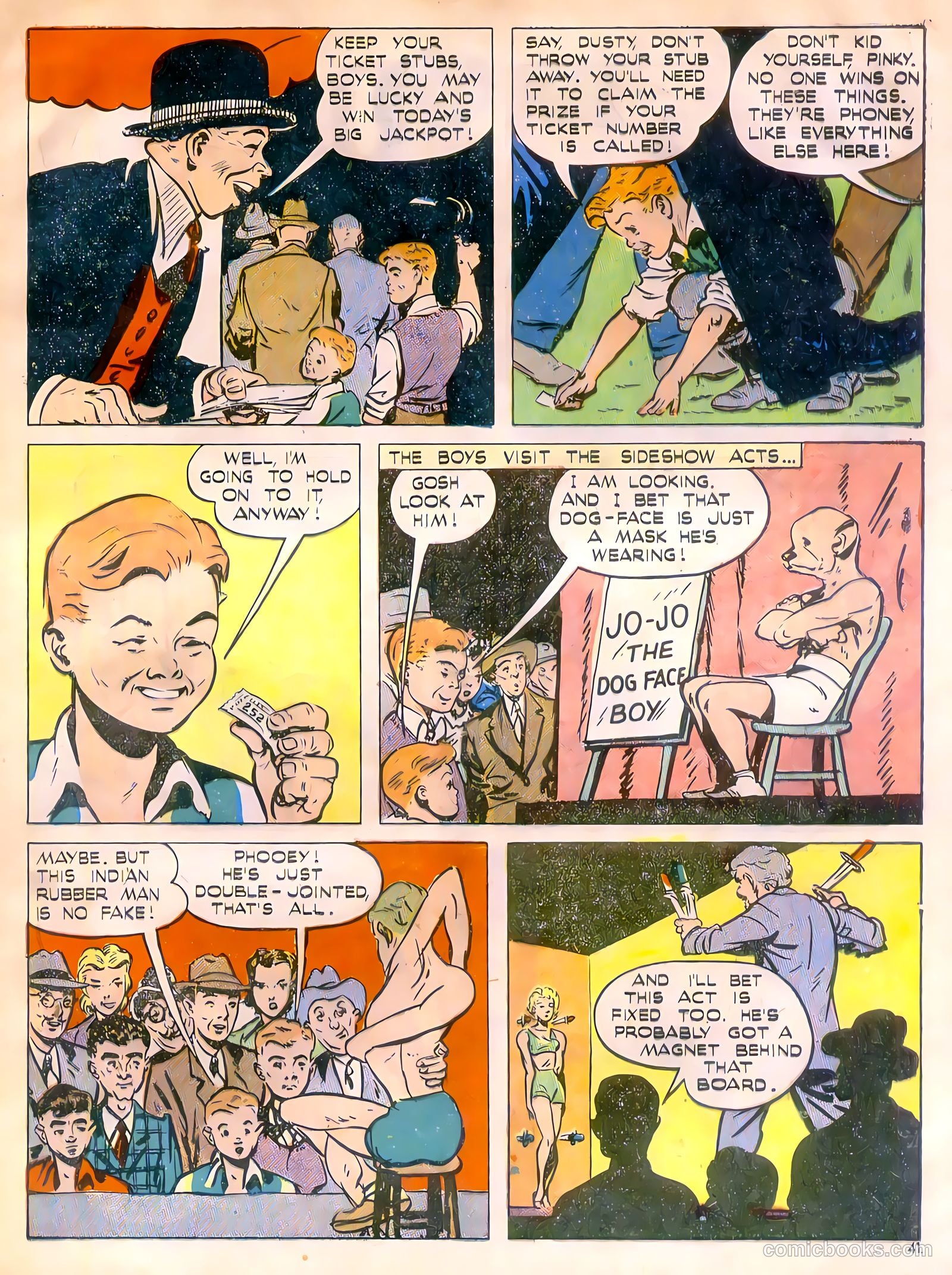 Calling All Boys #6 (1946) — page 41 of 52