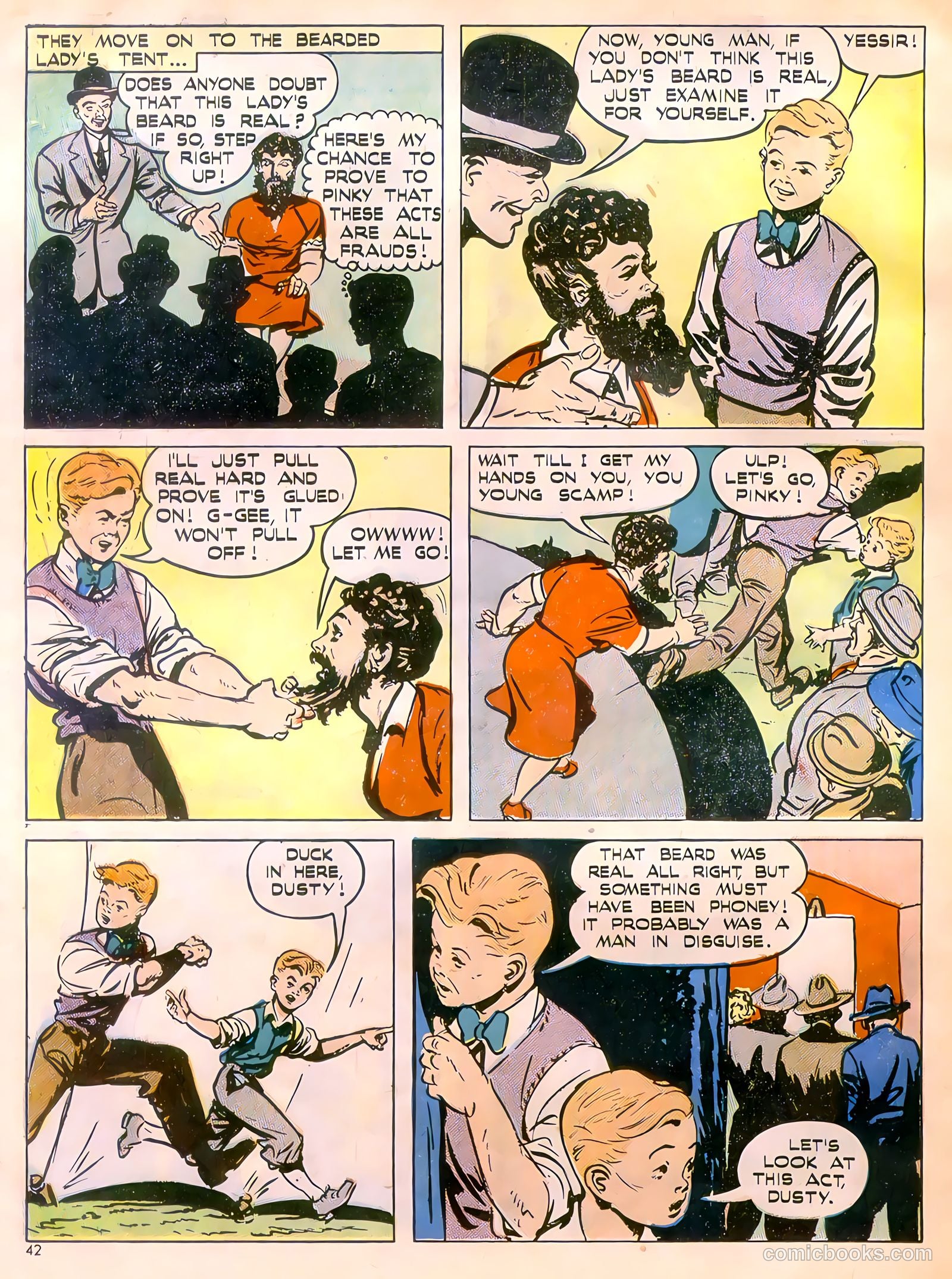 Calling All Boys #6 (1946) — page 42 of 52